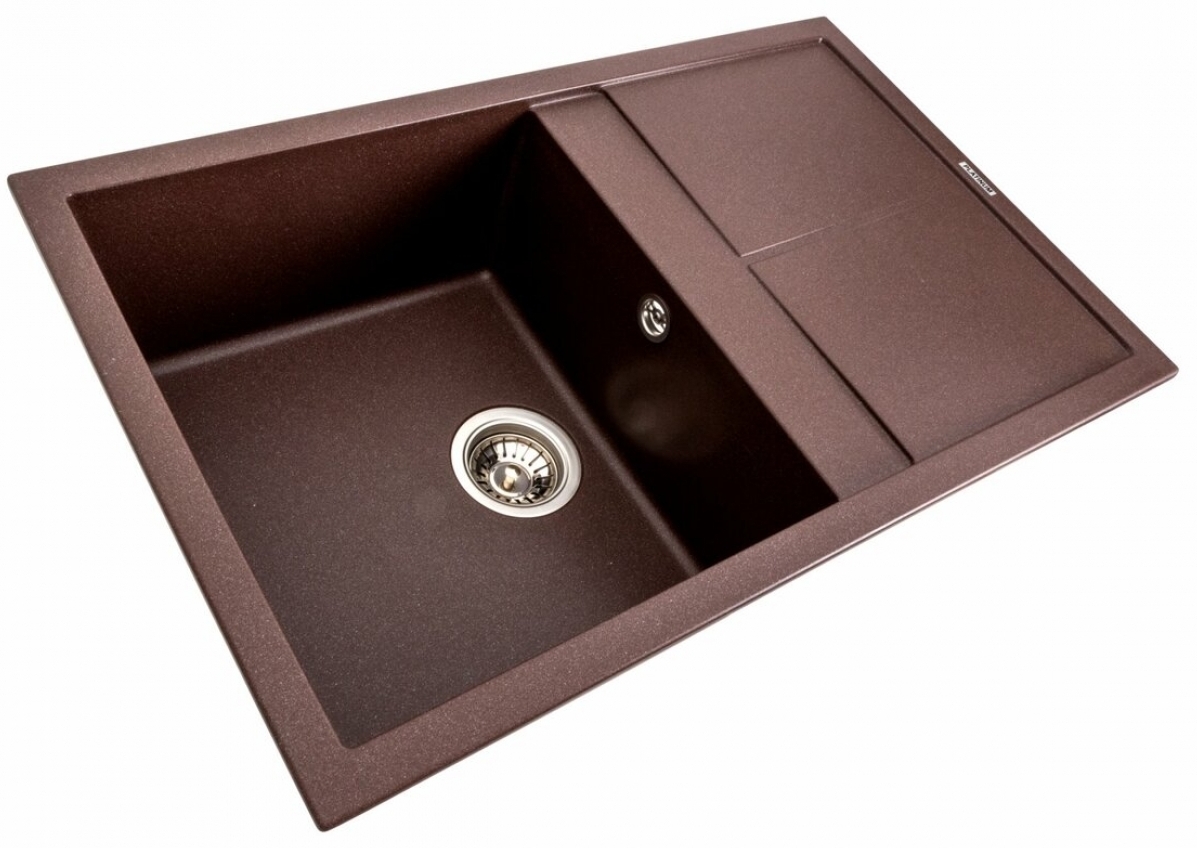 Кухонная мойка Platinum Selena 7950 Мокко отзывы - изображения 5