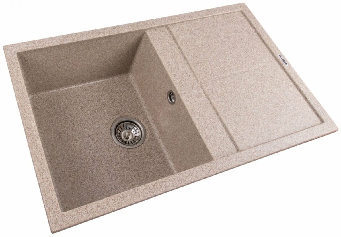 в продаже Кухонная мойка Platinum Selena 7950 Карамель - фото 3