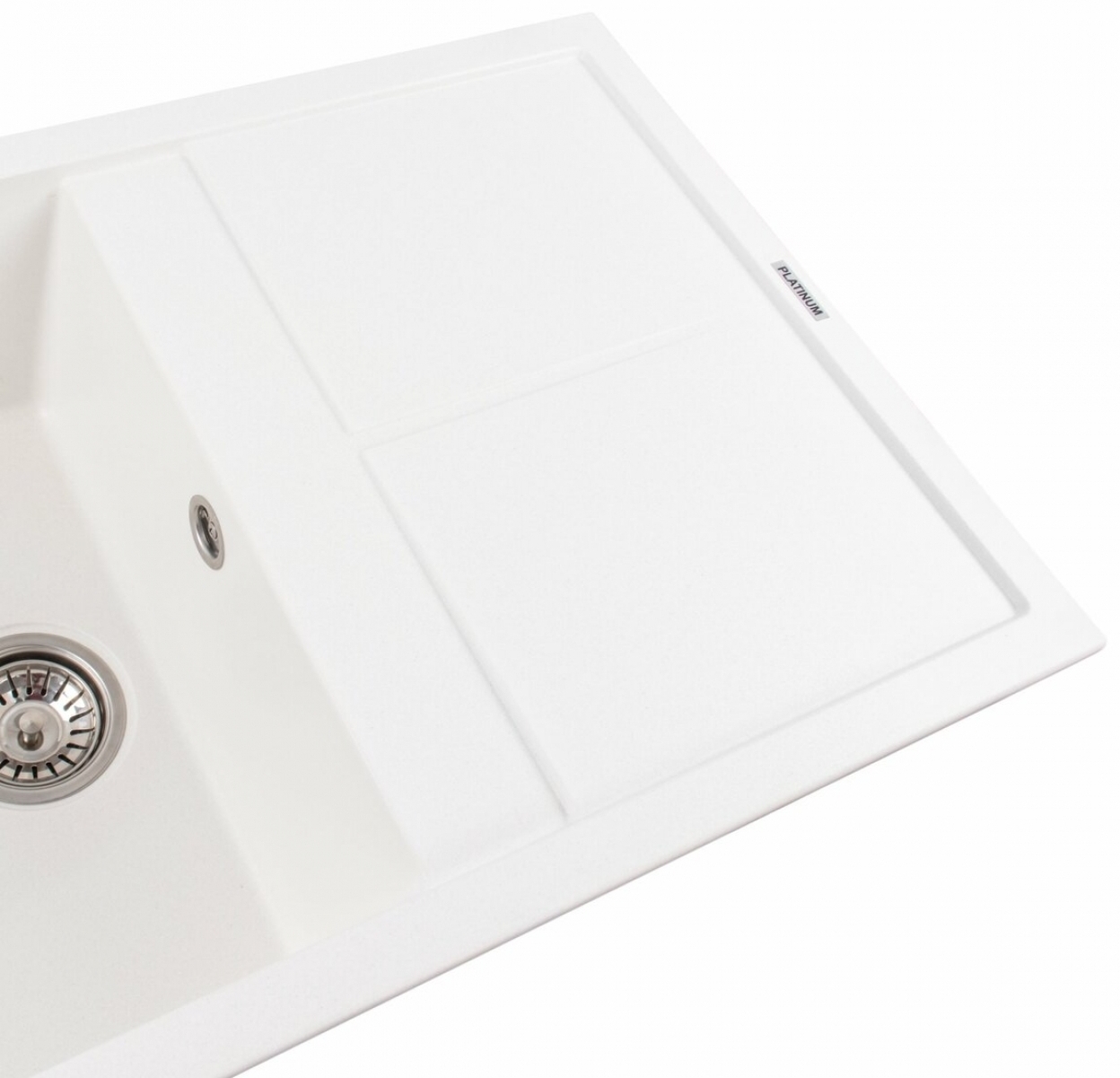 в продаже Кухонная мойка Platinum Selena 7950 Белоснежная - фото 3