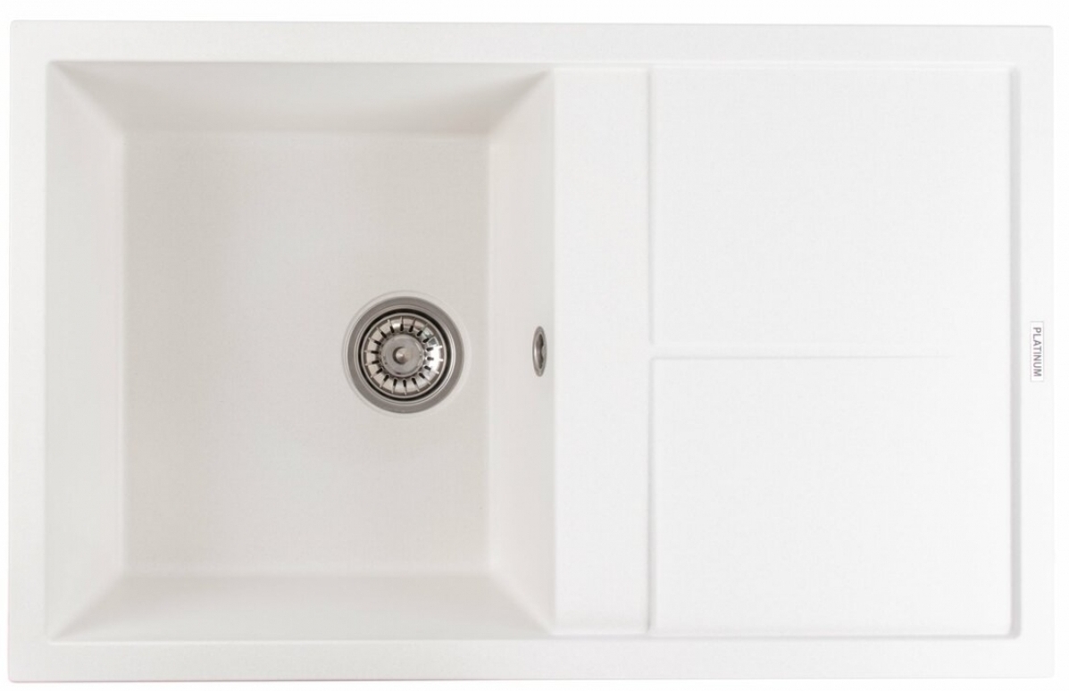 Кухонная мойка Platinum Selena 7950 Белоснежная
