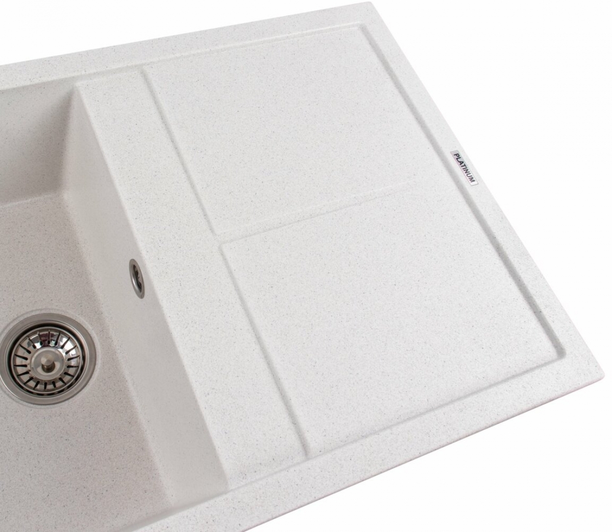 в продаже Кухонная мойка Platinum Selena 7950 Белая в точку - фото 3