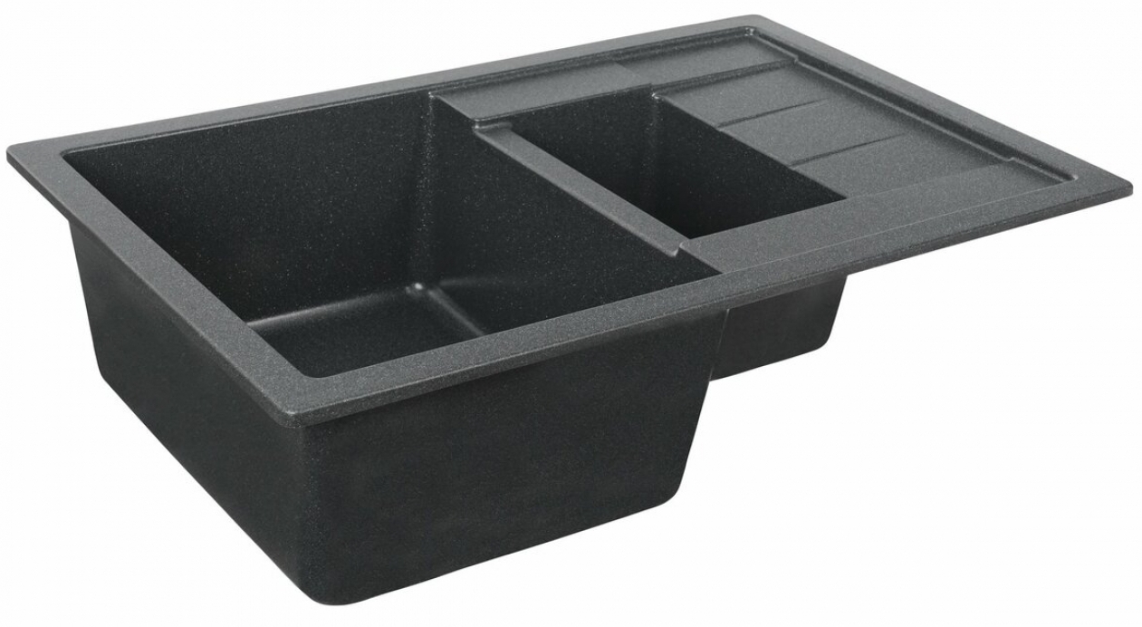 в продаже Кухонная мойка Platinum Toskana 7850W Антрацит - фото 3