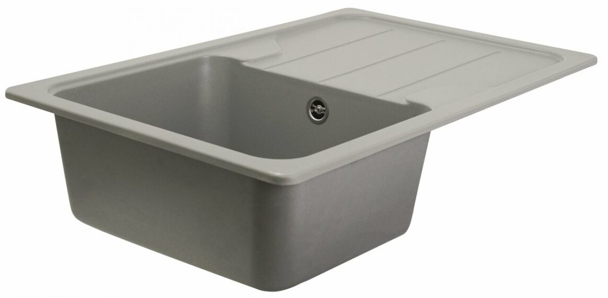 в продаже Кухонная мойка Platinum Verona 7850 Серый металлик - фото 3