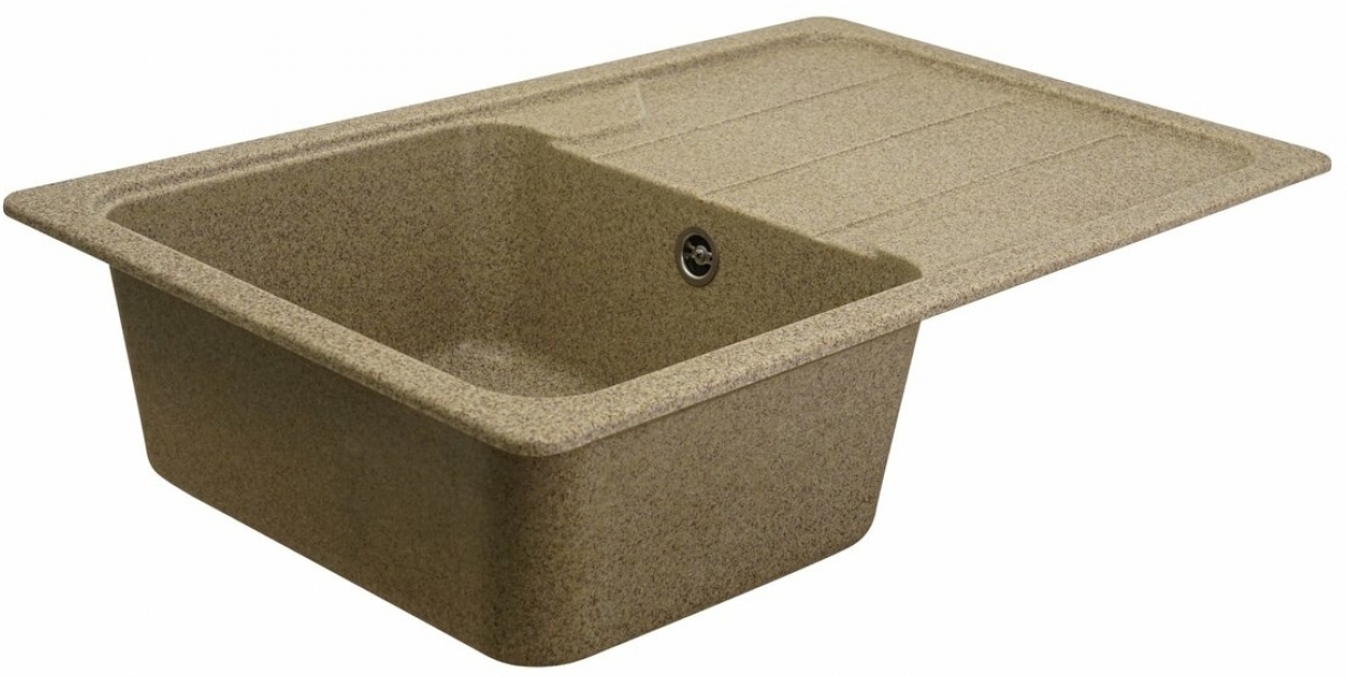 в продаже Кухонная мойка Platinum Verona 7850 VERONA Карамель - фото 3