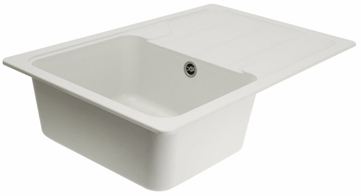 в продаже Кухонная мойка Platinum Verona 7850 Белоснежная - фото 3