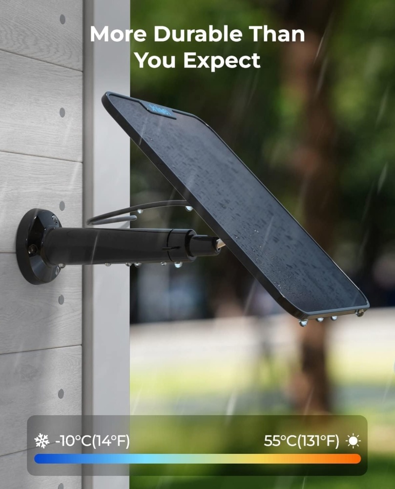 в продажу Сонячна панель Reolink Solar Panel 2 Black - фото 3