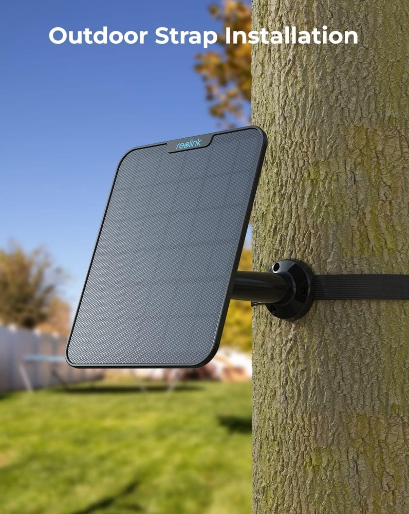 Сонячна панель Reolink Solar Panel 2 Black відгуки - зображення 5