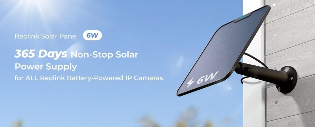 Сонячна панель Reolink Solar Panel 2 Black ціна 1036 грн - фотографія 2