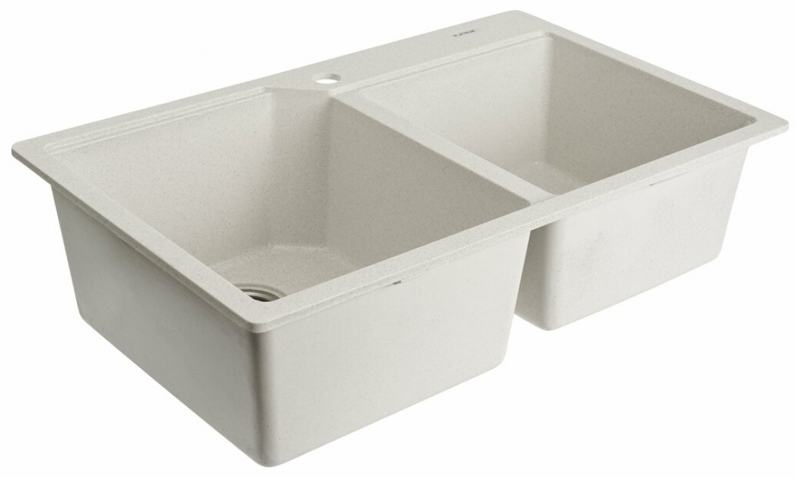 в продаже Кухонная мойка Platinum Harmony 7850 Белая в точку - фото 3