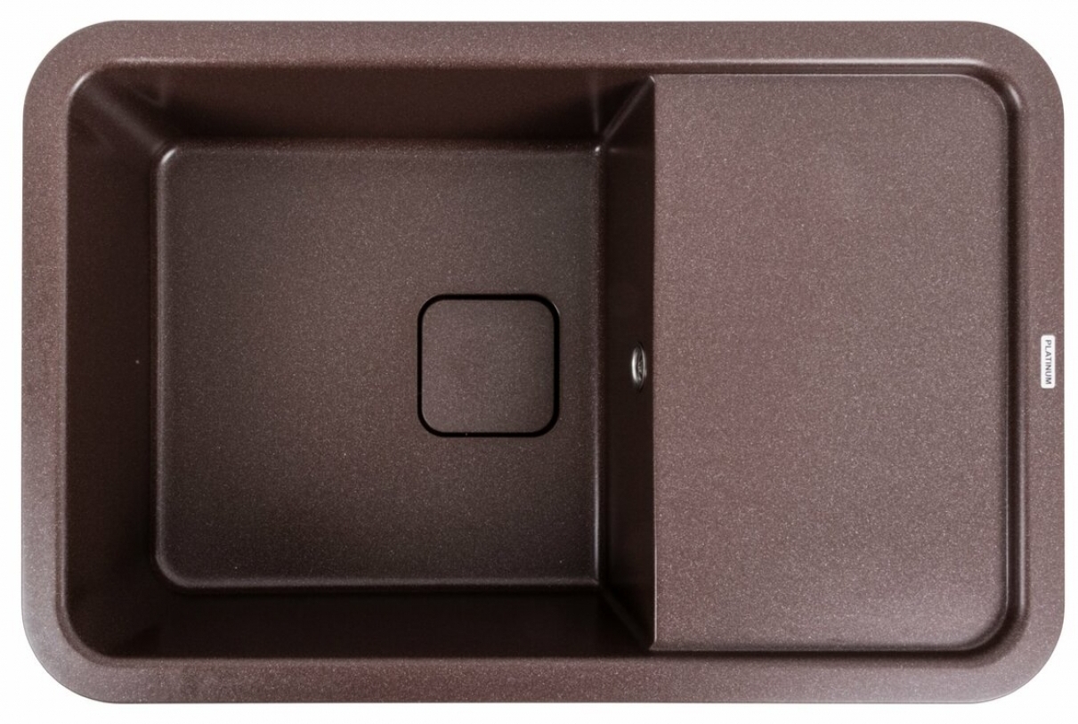 Кухонная мойка Platinum Cube 7850 Мокко