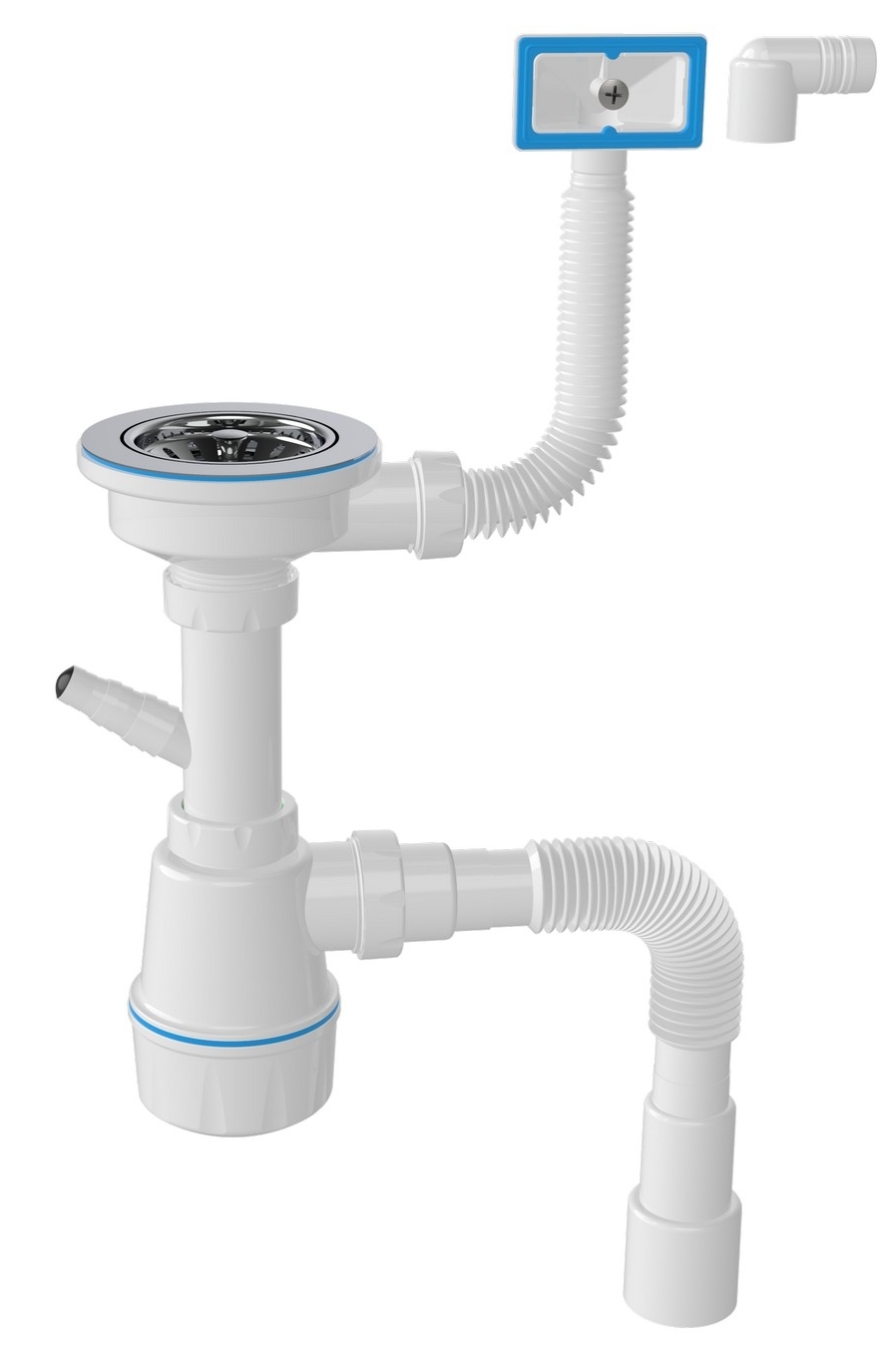 Кухонна мийка Granado Under top Steel S201 black honeycomb характеристики - фотографія 7