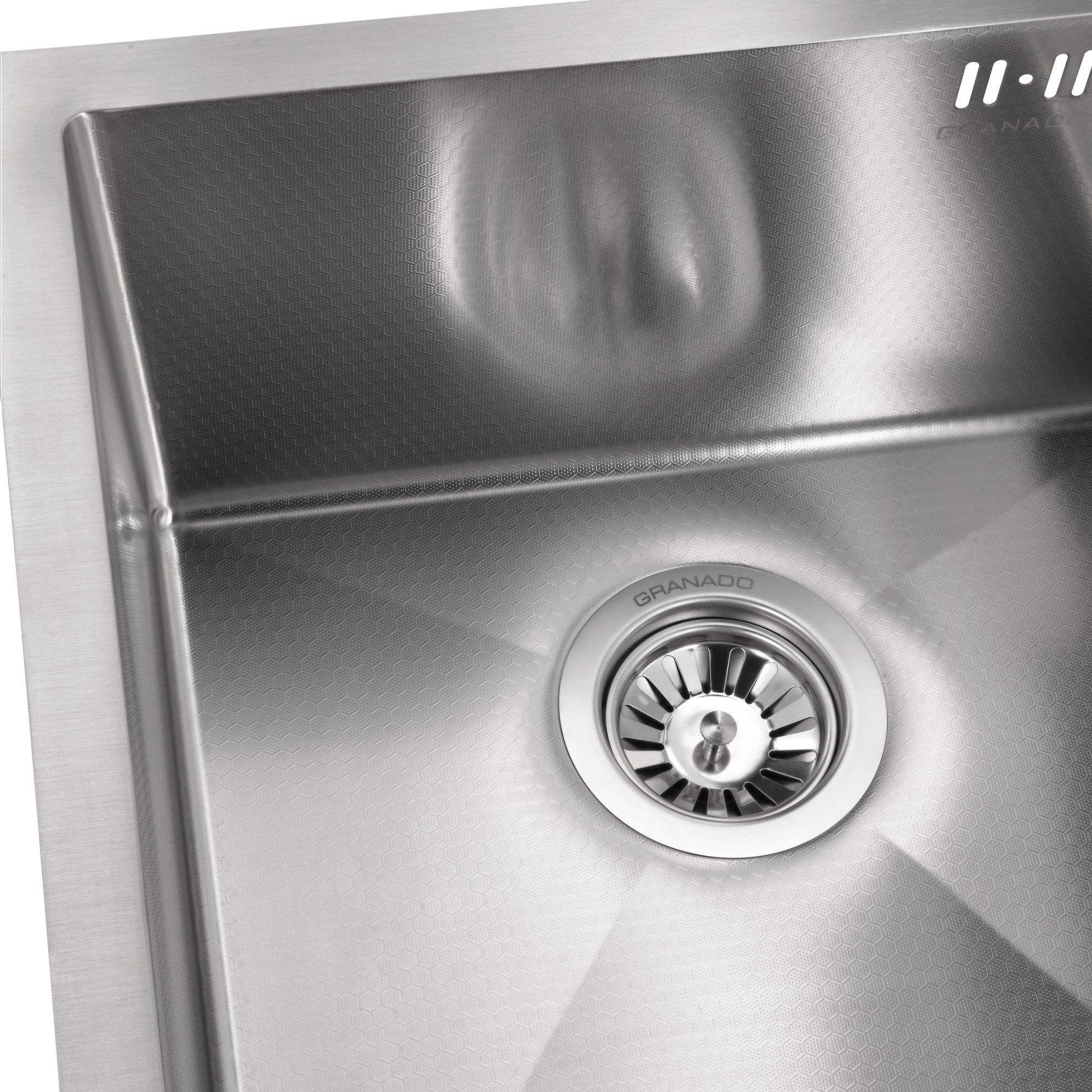 Кухонная мойка Granado Under top Steel S304 honeycomb отзывы - изображения 5