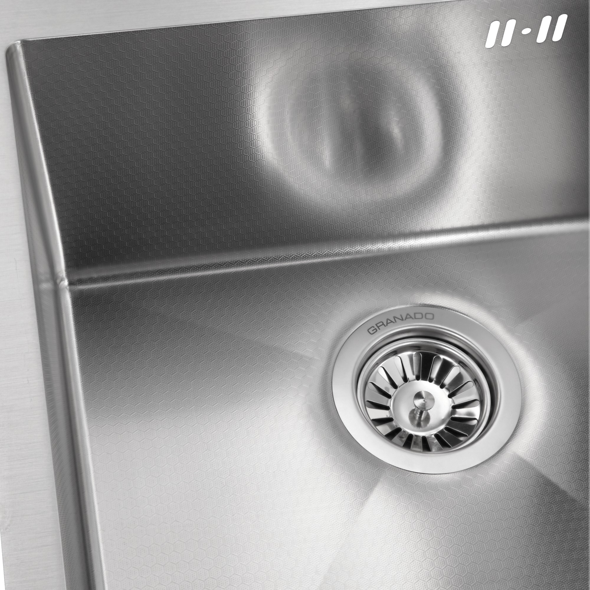 Кухонная мойка Granado Galera S304 honeycomb цена 3990 грн - фотография 2