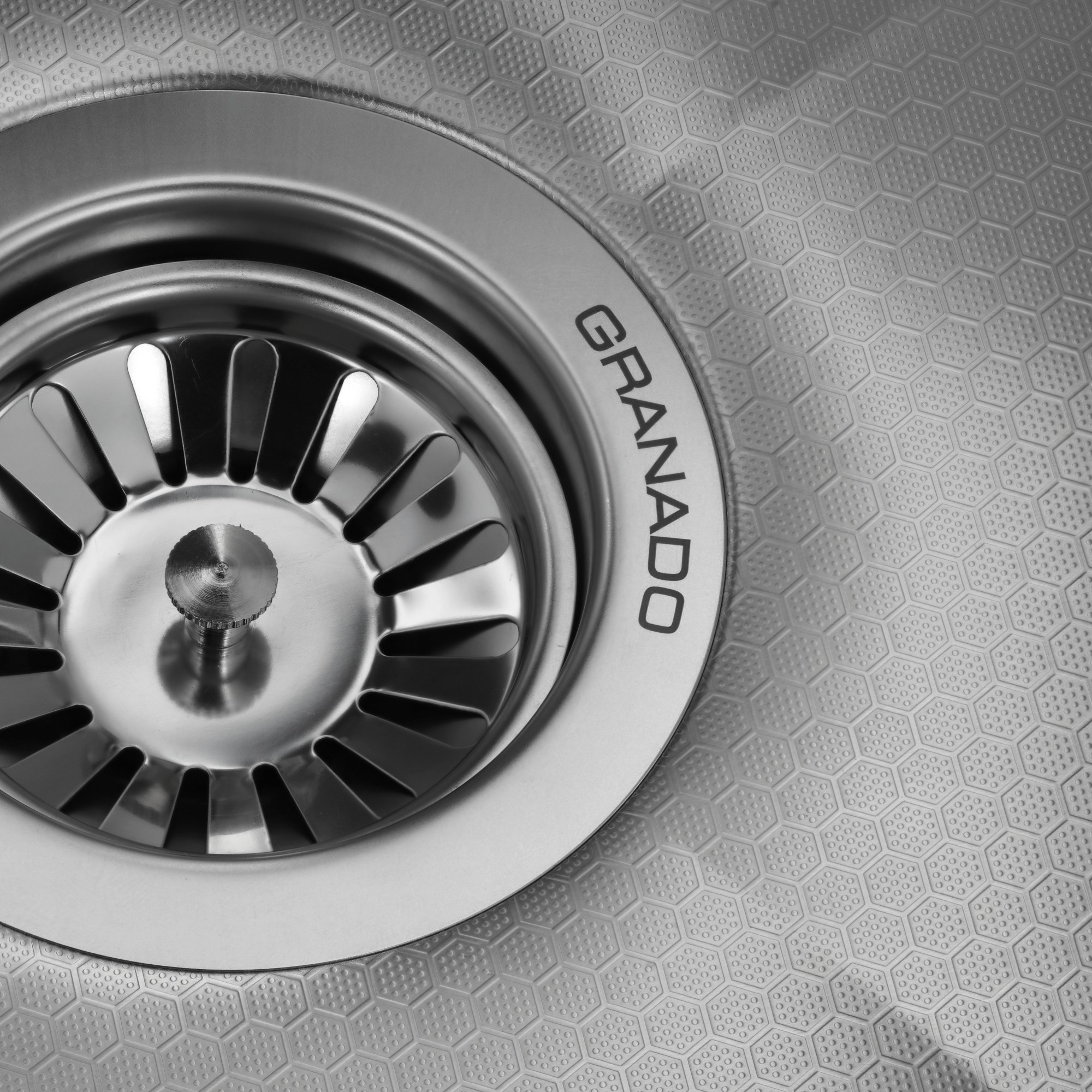 Кухонна мийка Granado Under top Max Steel S304 honeycomb ціна 4590 грн - фотографія 2