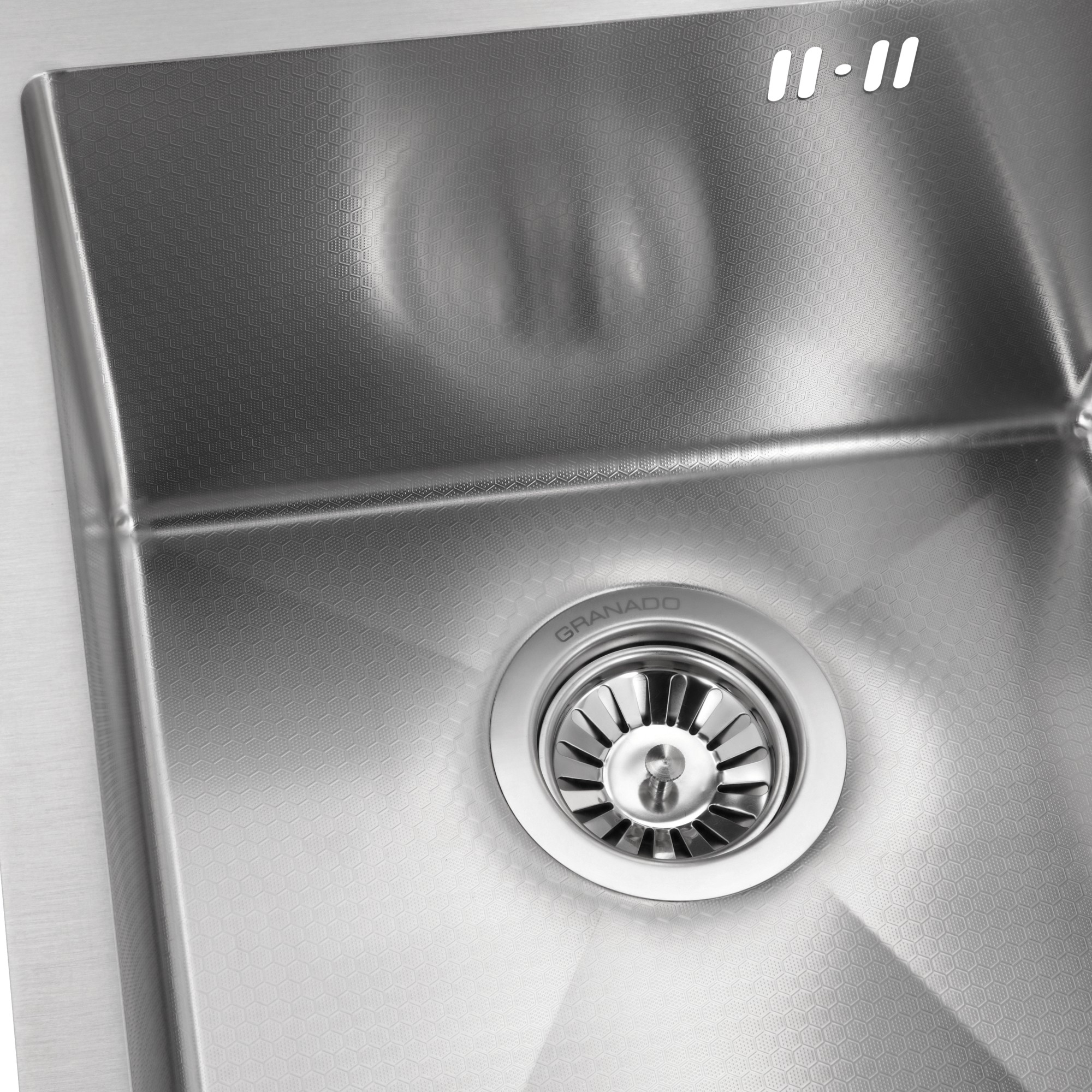 Кухонна мийка Granado Pravia S304 honeycomb ціна 4990 грн - фотографія 2