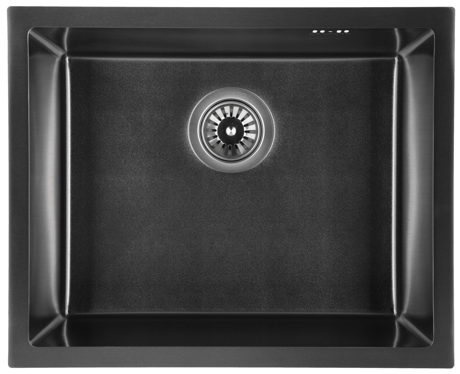Кухонная мойка Granado Under top Max Steel S201 black textures