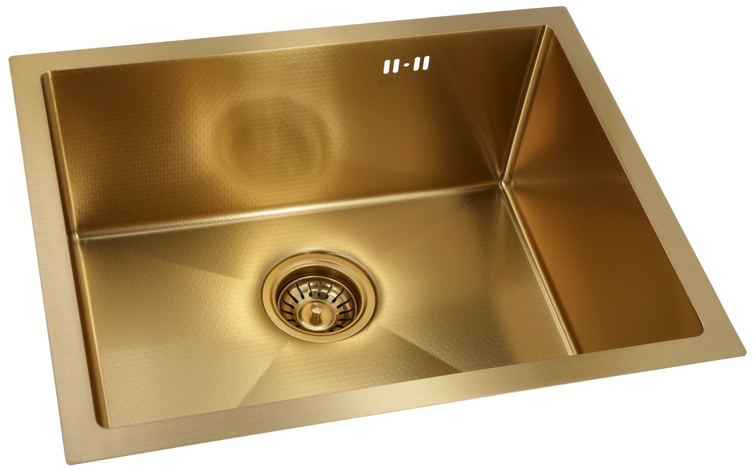 в продаже Кухонная мойка Granado Under top Max Steel S201 gold honeycomb - фото 3
