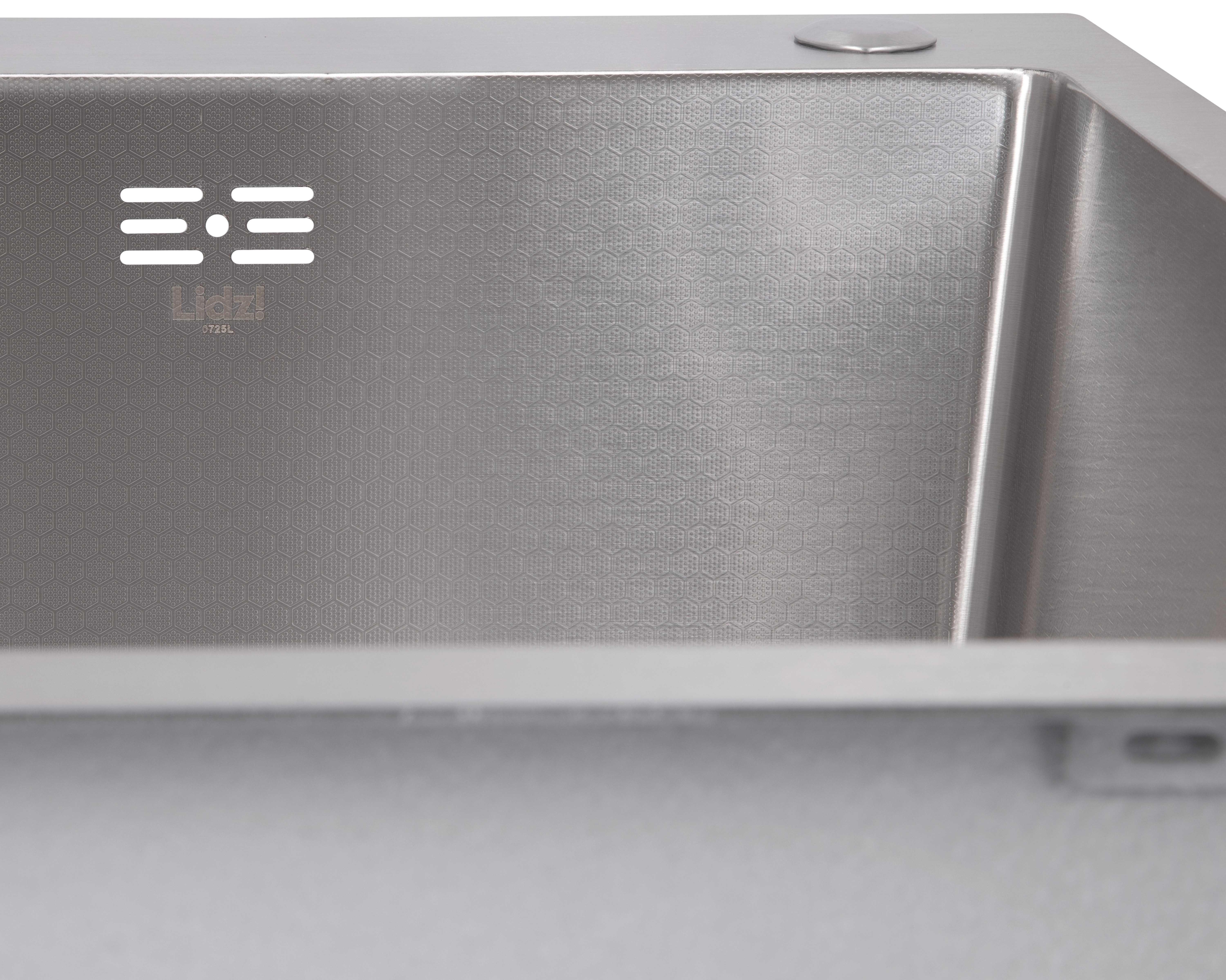 Кухонная мойка Lidz Handmade H6050H Decor Honeycomb (LDH6050DEC48370) отзывы - изображения 5