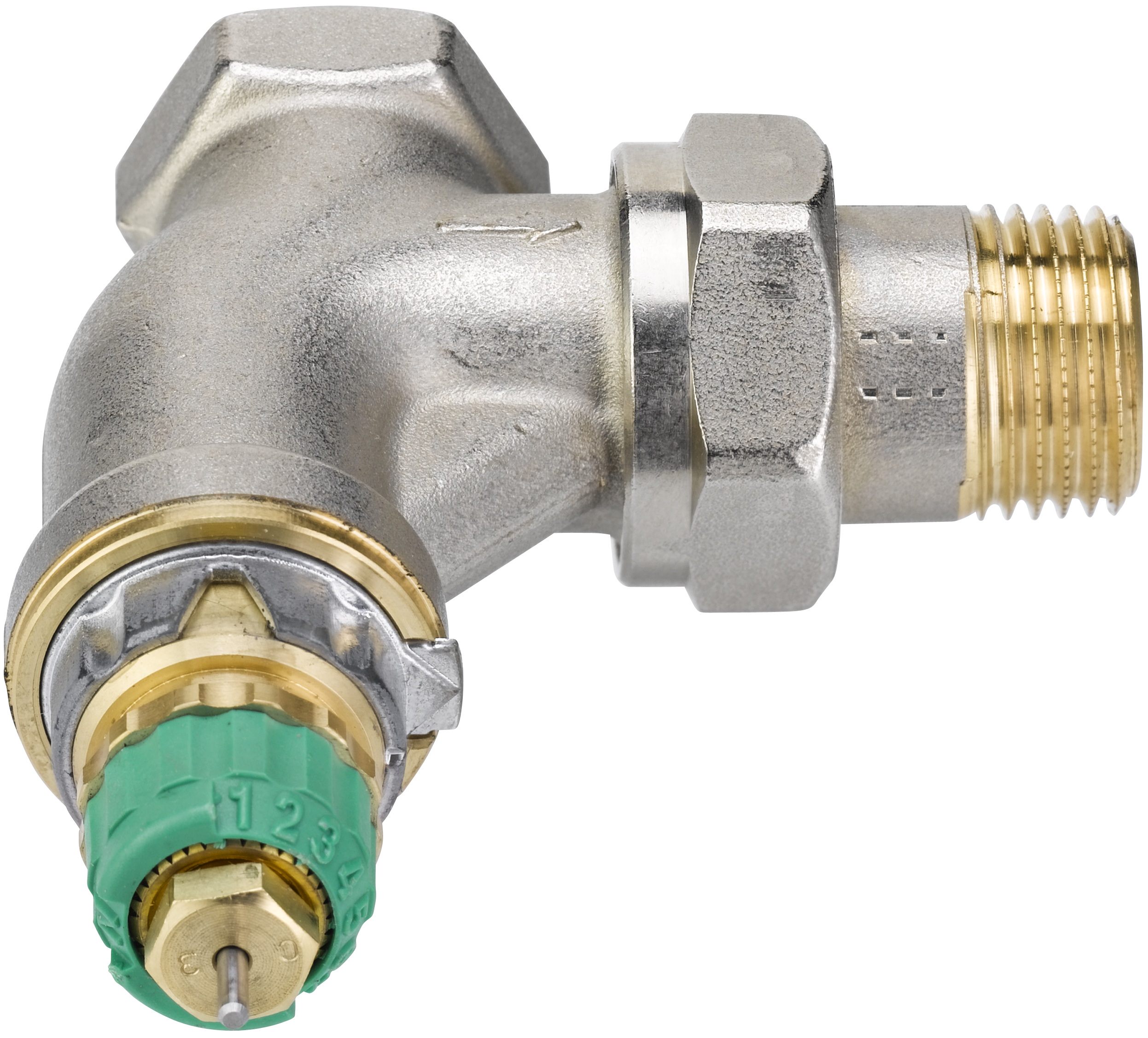 Термостатический клапан Danfoss RA-DV, DN 15, угловой (013G7713) цена 1896 грн - фотография 2