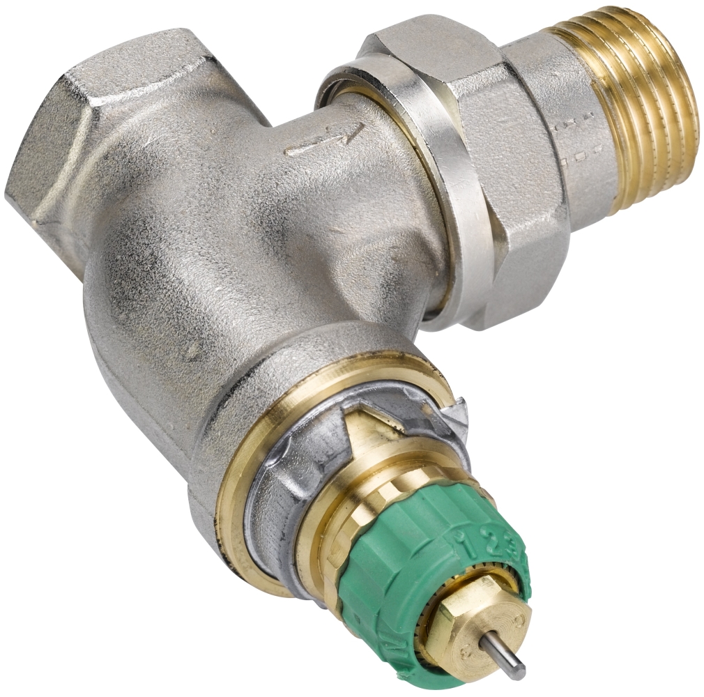 Danfoss RA-DV, DN 15, кутовий (013G7713)