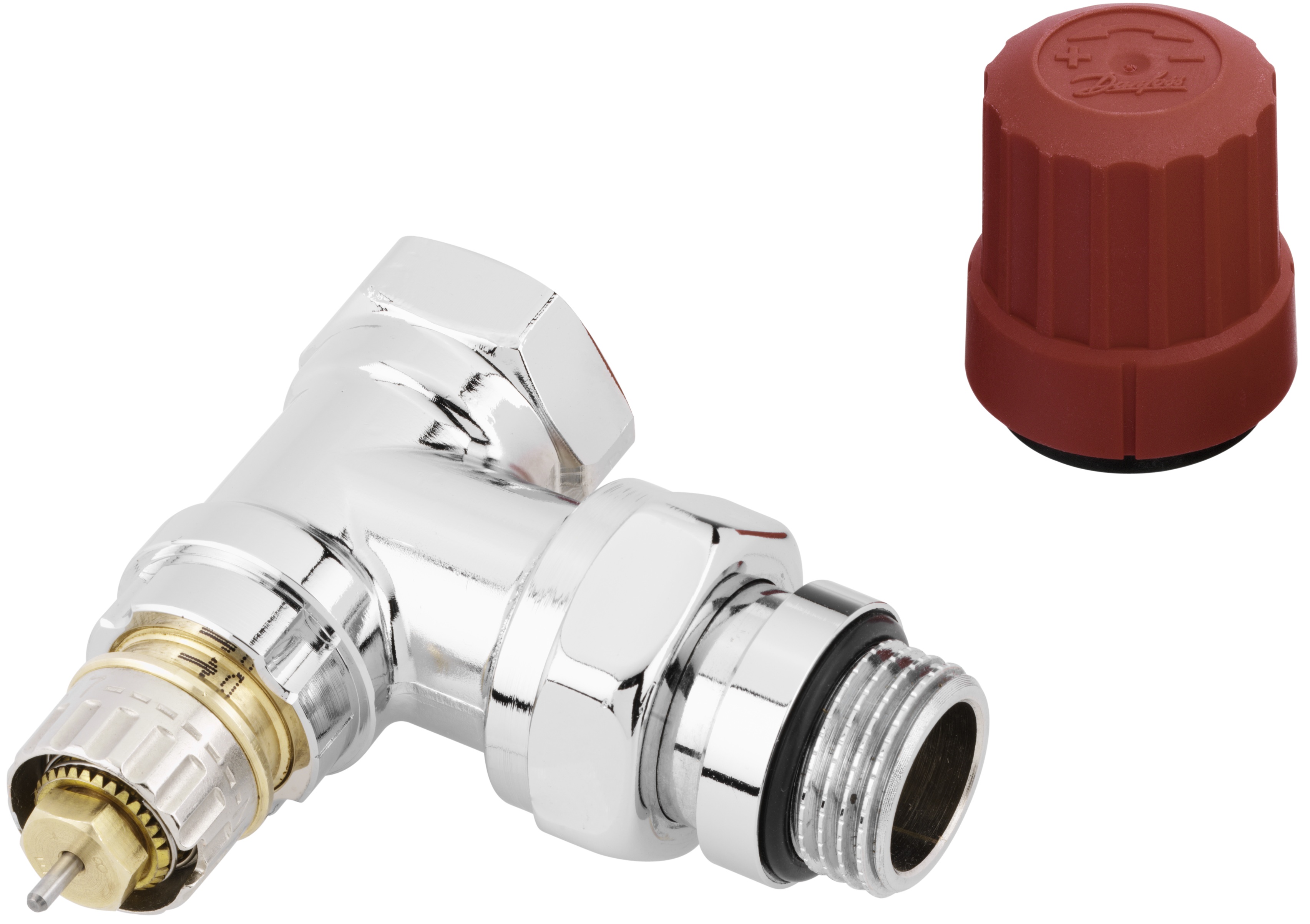 Термостатический клапан Danfoss RA-NCX, DN 15, угловой (013G4237) цена 1836 грн - фотография 2