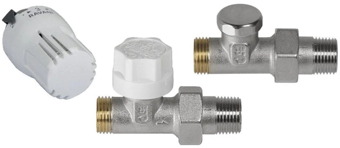 Термостатичний комплект Comisa Premium 1/2", прямий (88.16.196)