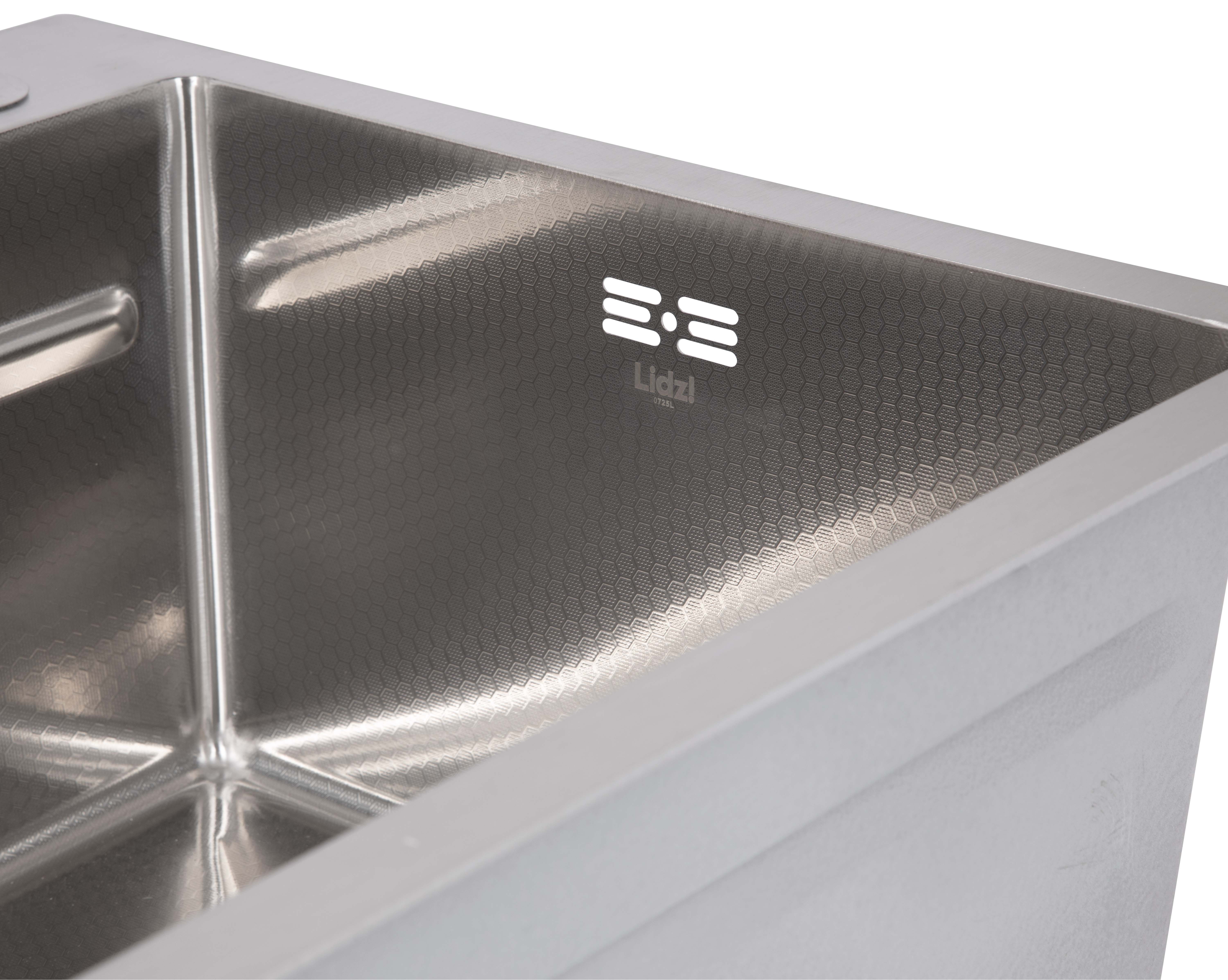 Кухонная мойка Lidz Handmade H7545 Decor Honeycomb 3,0/1,0 мм LDH7545DEC48372 инструкция - изображение 6