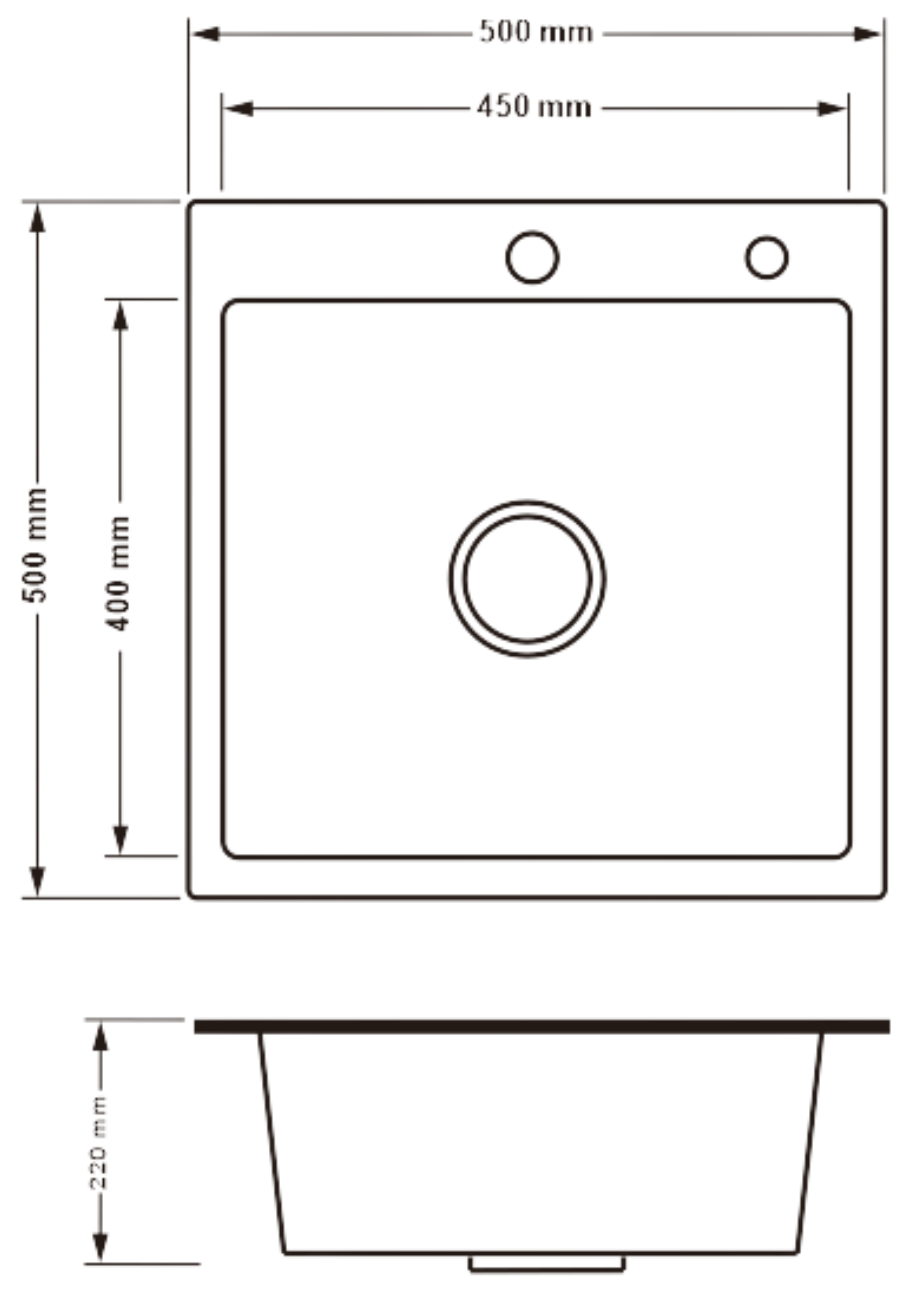 Lidz Handmade H5050H Decor Honeycomb 2,5/0,5 мм (LDH5050DEC48365) Габаритные размеры