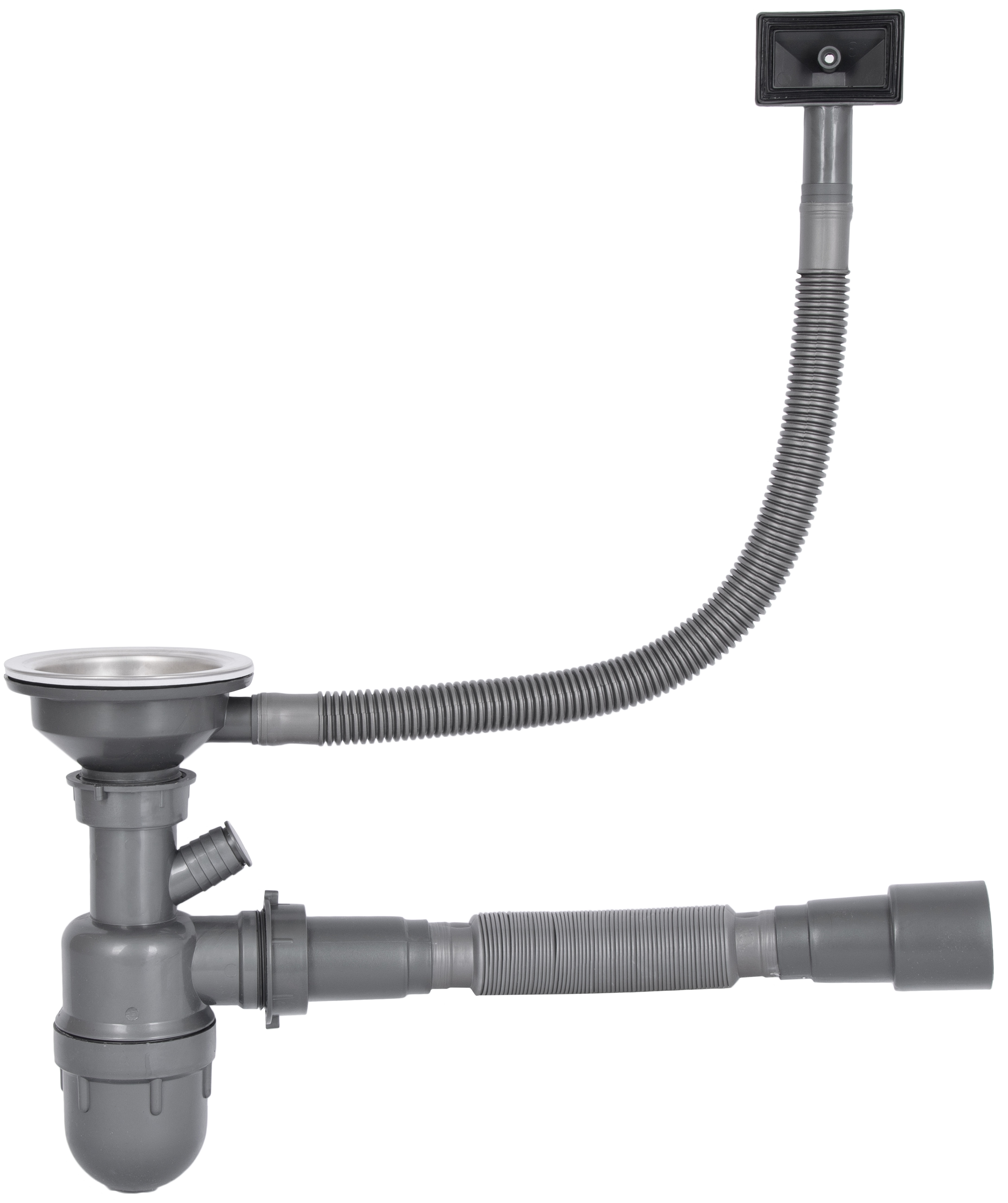 Кухонна мийка Brinex 5080-L 0,8 мм Satin (BRIN5080LSAT06) характеристики - фотографія 7