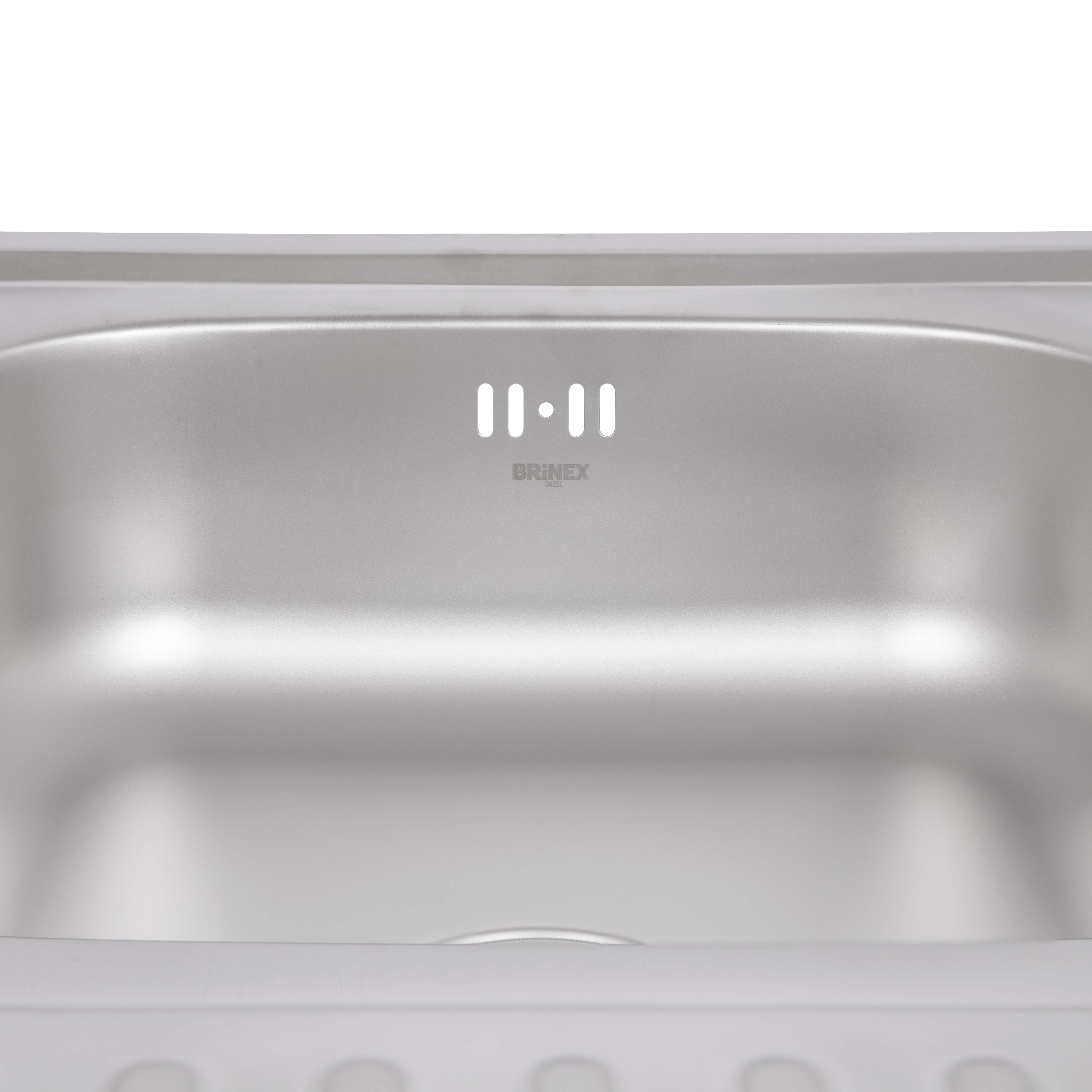 Кухонна мийка Brinex 5080-R 0,8 мм Satin (BRIN5080RSAT06) інструкція - зображення 6