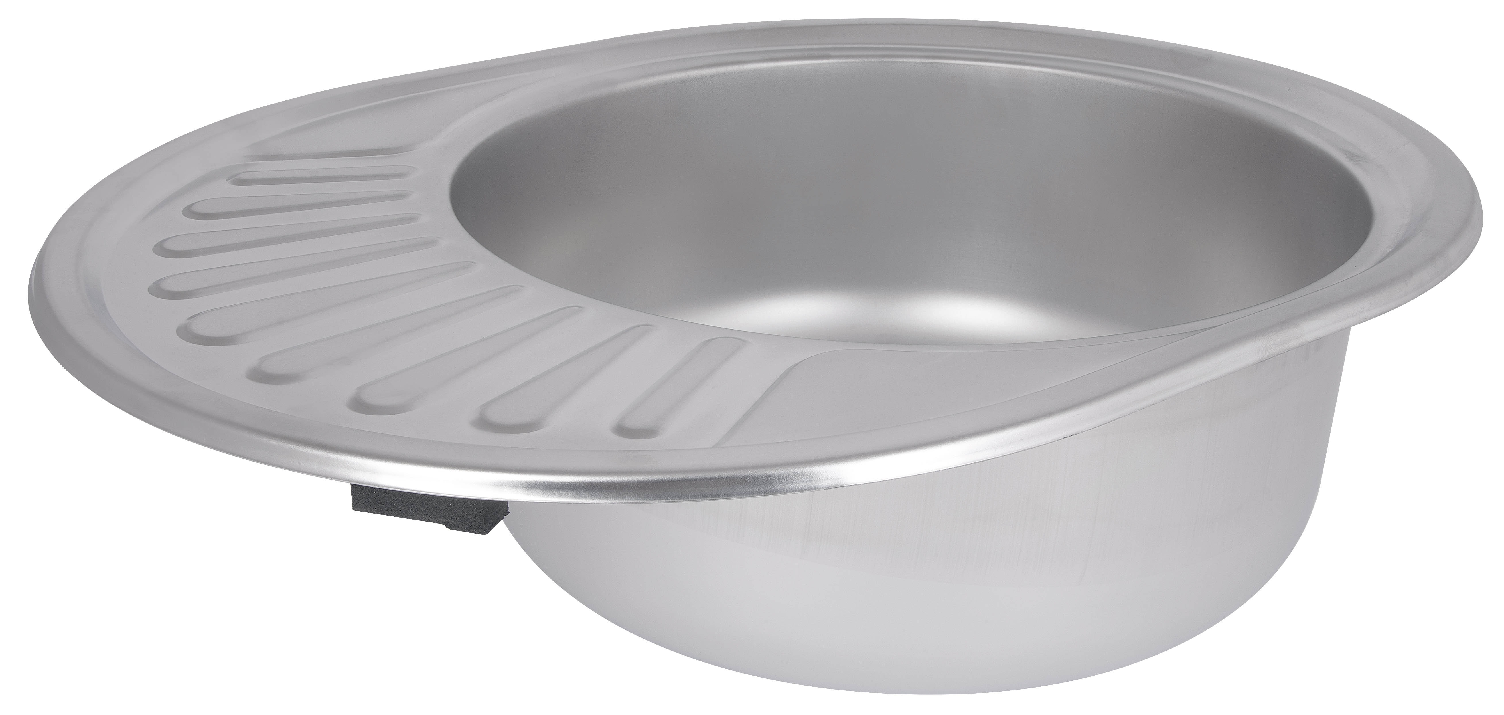 в продаже Кухонная мойка Brinex 5745 0,8 мм Satin (BRIN5745SAT08) - фото 3