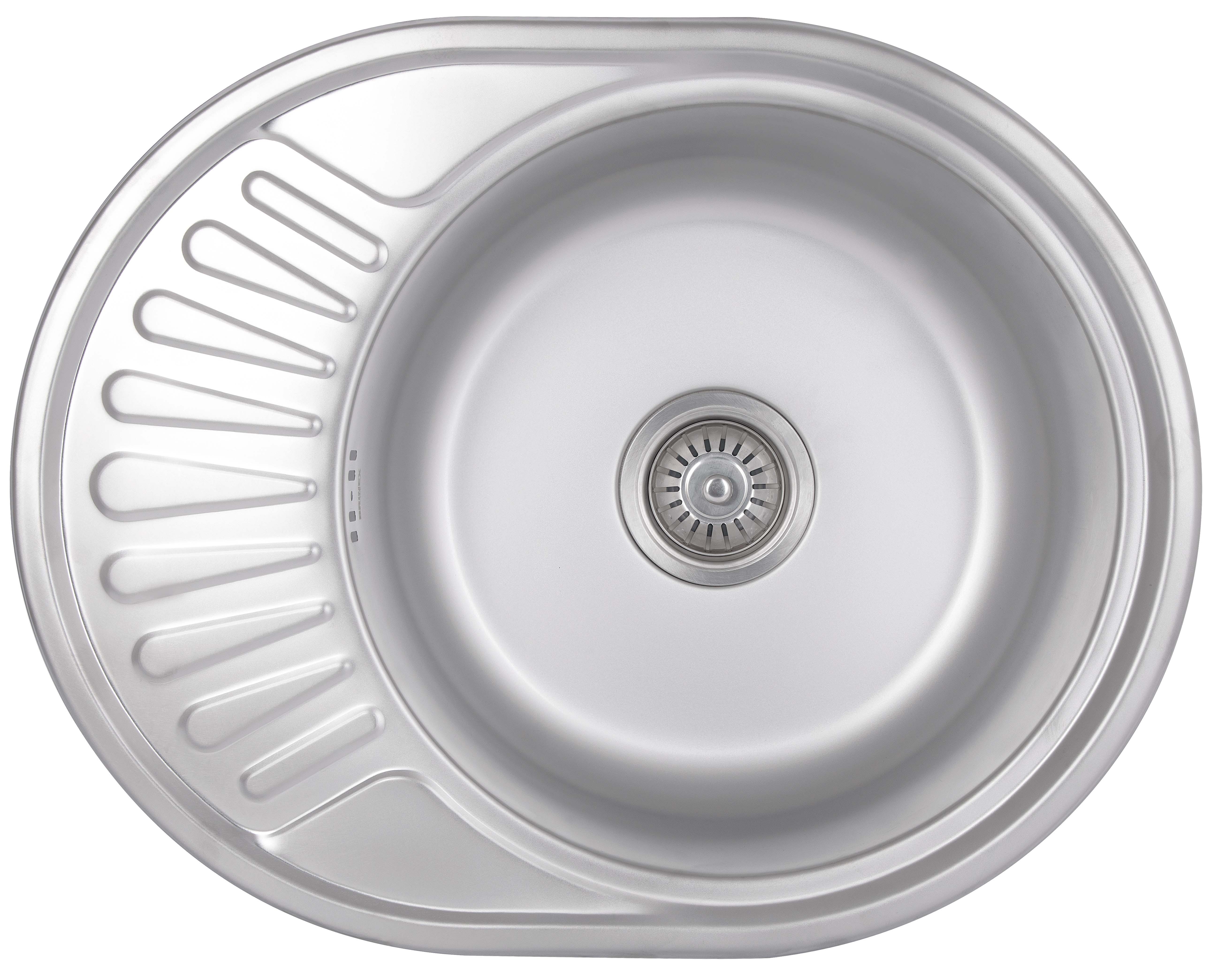 Відгуки кухонна мийка Brinex 5745 0,8 мм Satin (BRIN5745SAT08) в Україні