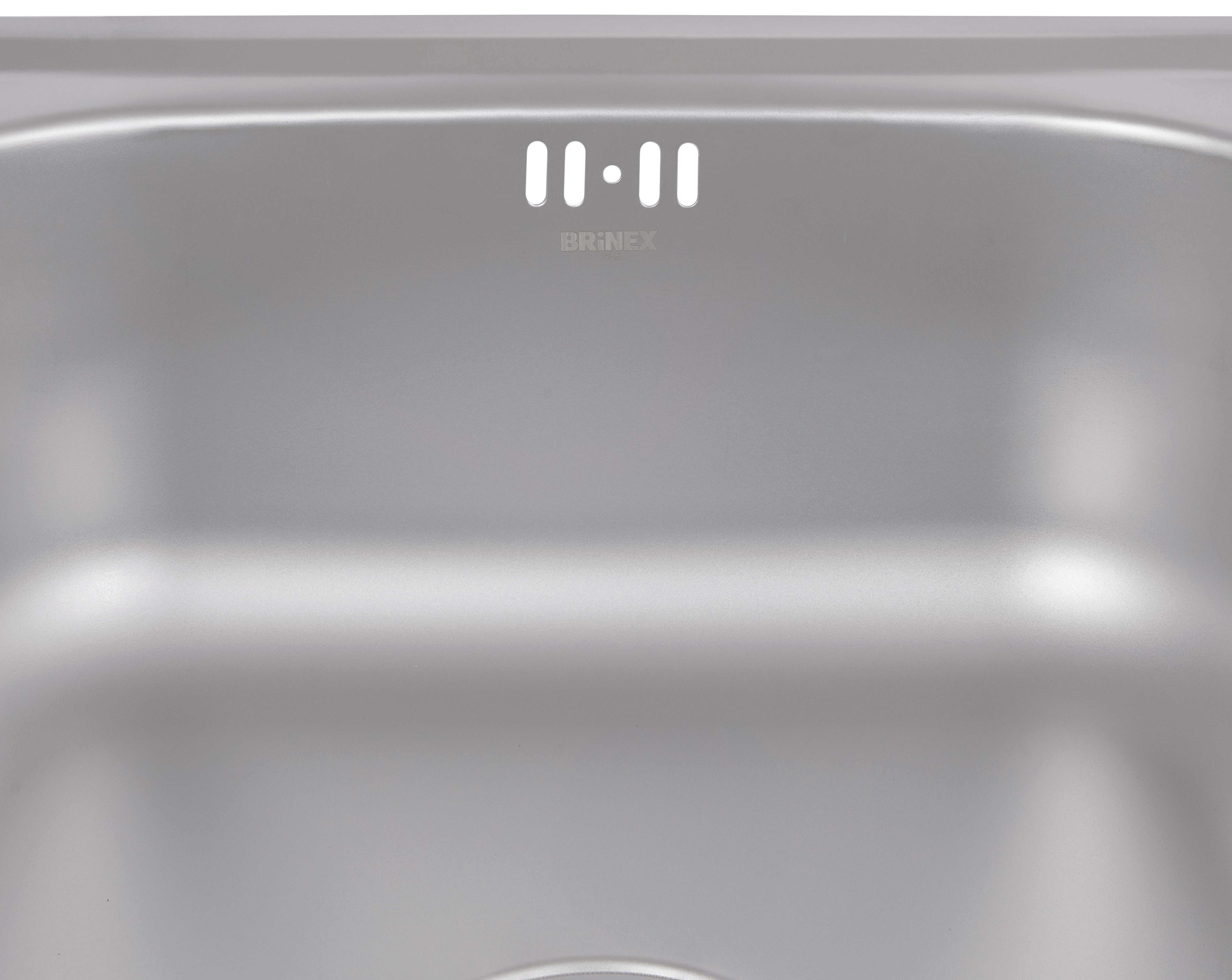 Кухонна мийка Brinex 7848 0,8 мм Satin (BRIN7848SAT08) інструкція - зображення 6