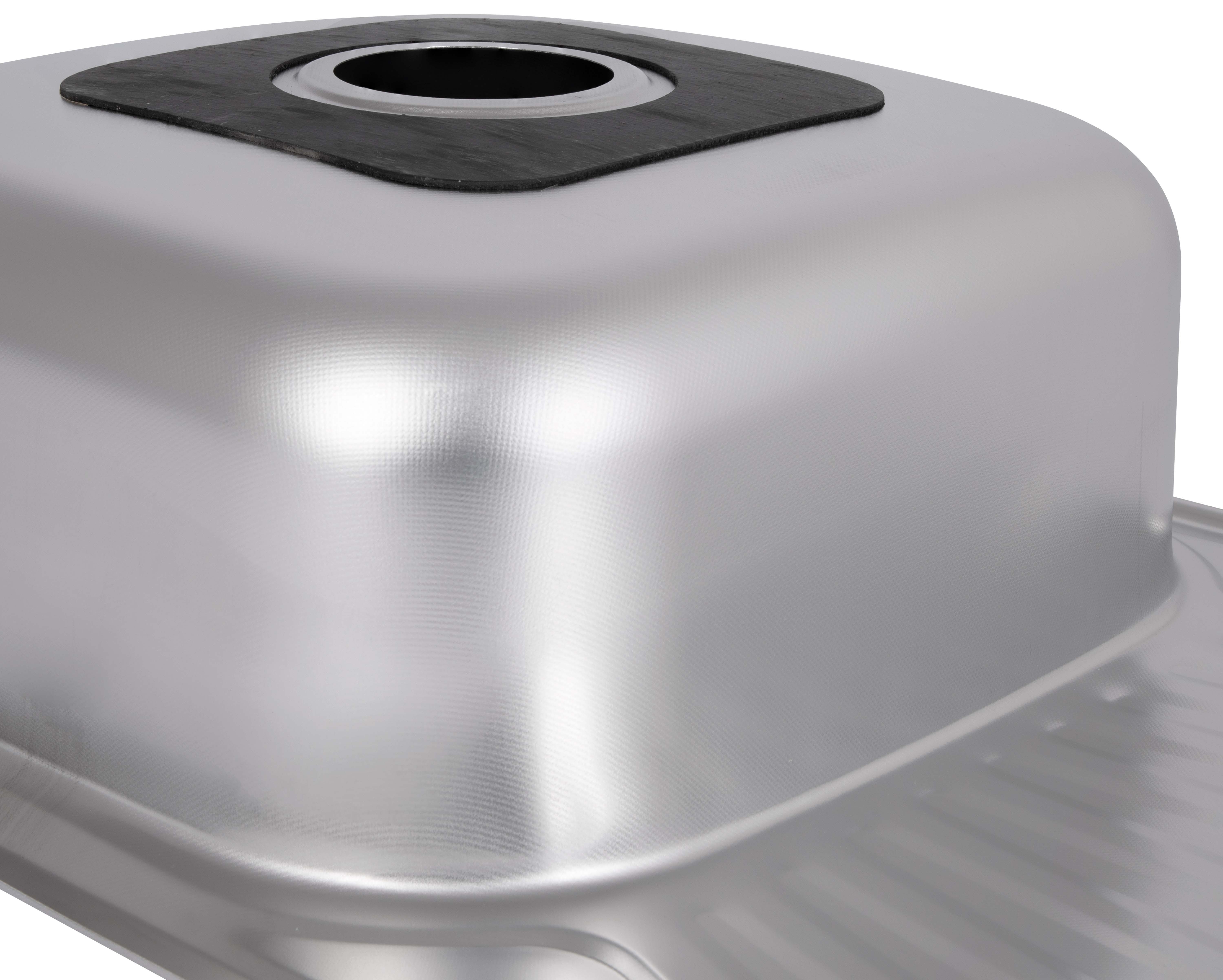 Кухонная мойка Brinex 7848 0,8 мм Micro Decor (BRIN7848MDEC08) отзывы - изображения 5