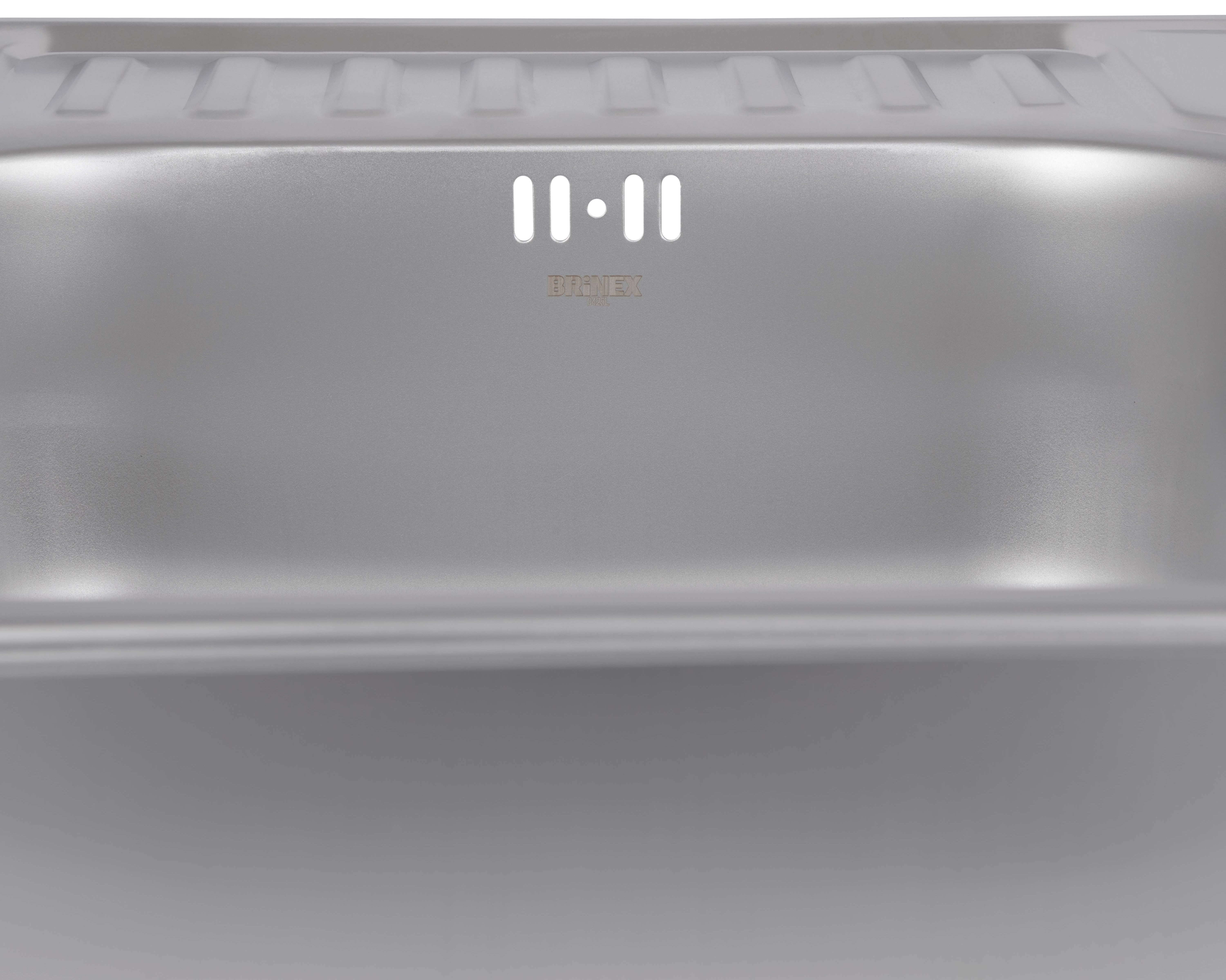 Кухонная мойка Brinex 5848 0,8 мм Satin (BRIN5848SAT08) инструкция - изображение 6