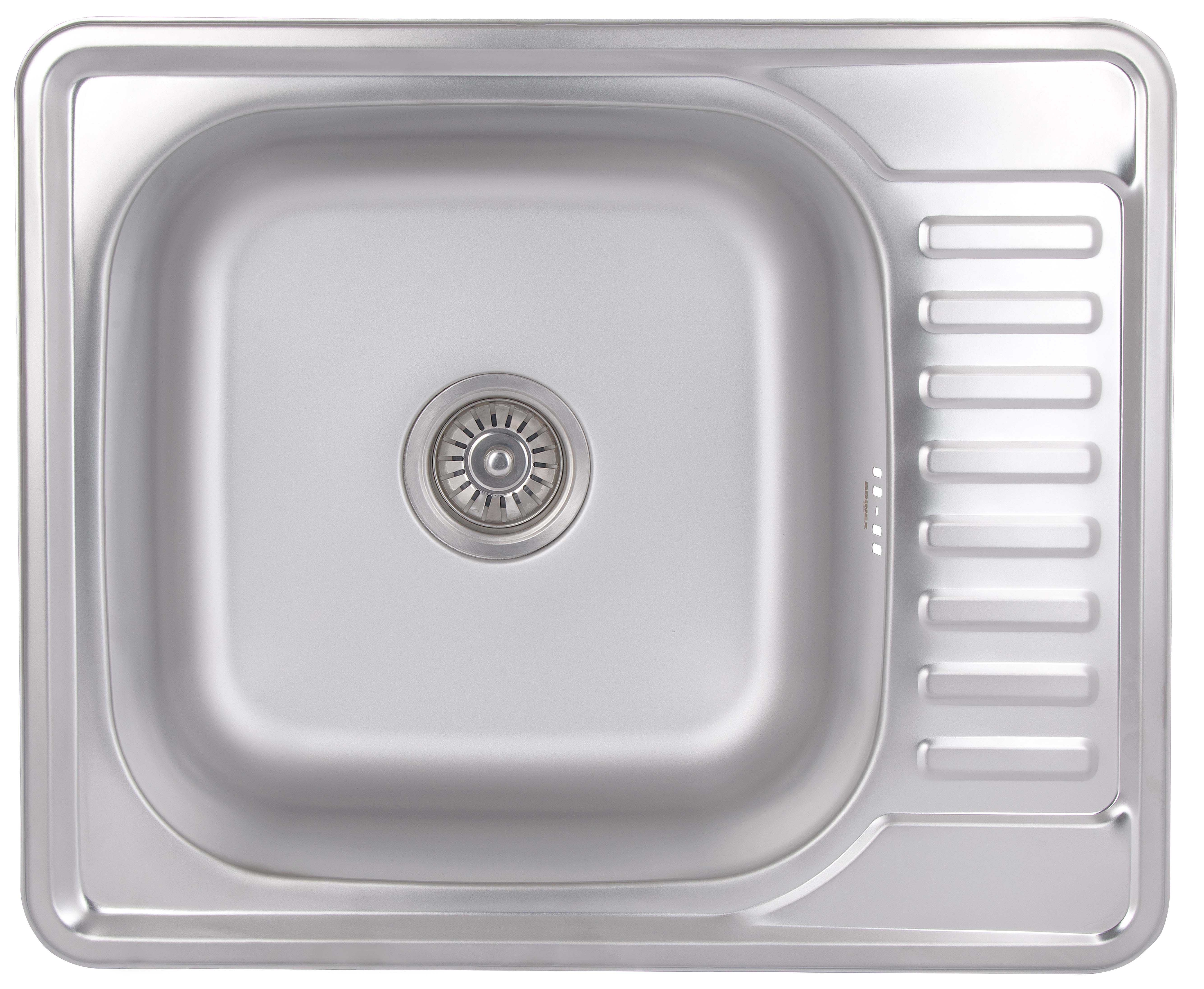 Кухонна мийка Brinex 5848 0,8 мм Satin (BRIN5848SAT08)