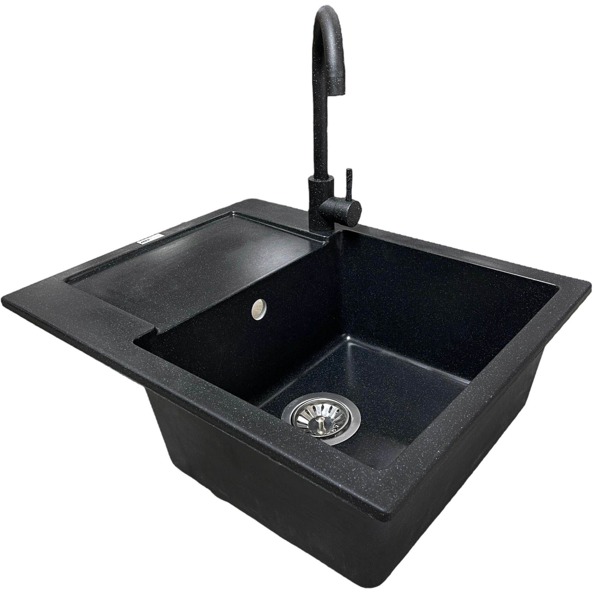 в продаже Кухонная мойка Adamant Minimal 615x495x200мм черный (1824296102303) - фото 3