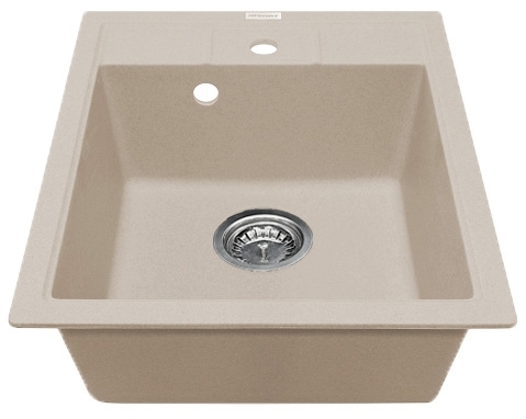 Кухонная мойка Adamant Brick 460x515x200мм avena (4824296101206) цена 3343 грн - фотография 2