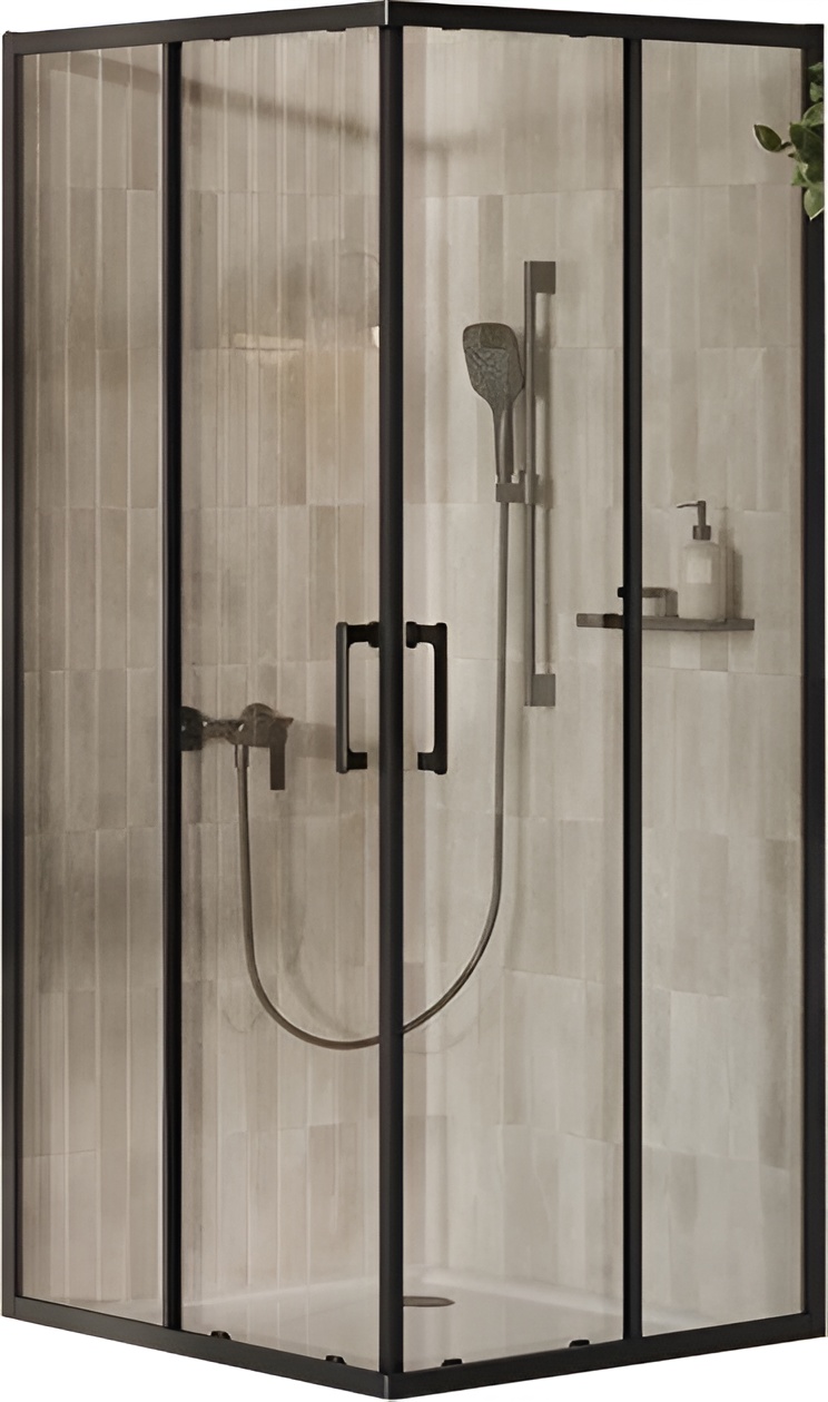 Отзывы душевая кабина Ravak X-Point Slim XPSRV2-90 Transparent, Черный (X14V7030FZ1)