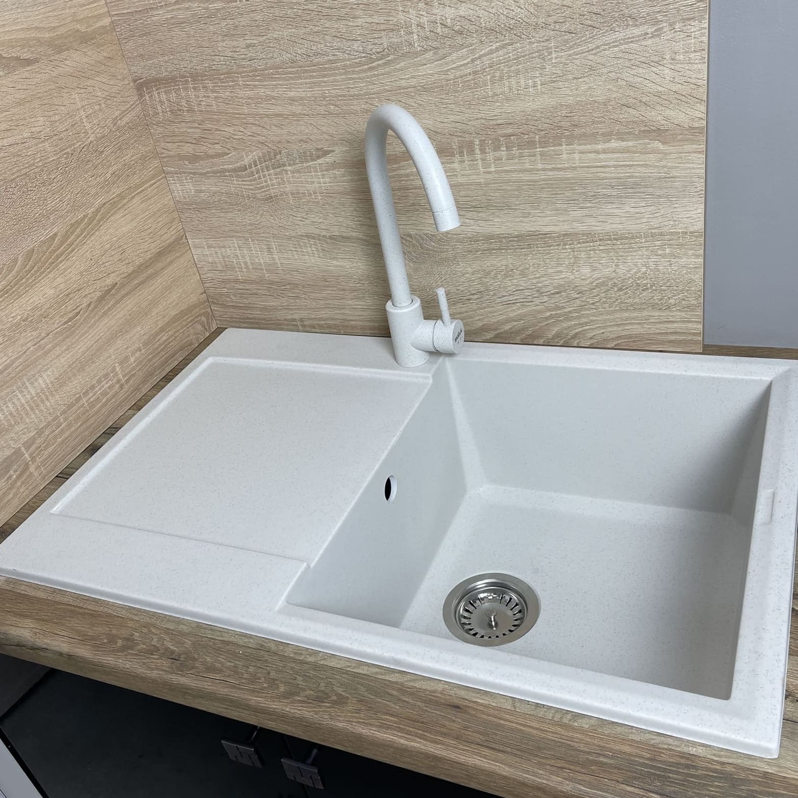 Кухонная мойка Adamant Horizon 780x495x230мм old stone (1824296101510) цена 5384 грн - фотография 2