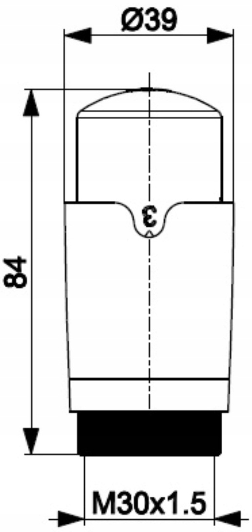 KFA Armatura Komfort Pro M30x1.5 (886-530-44) Габаритные размеры