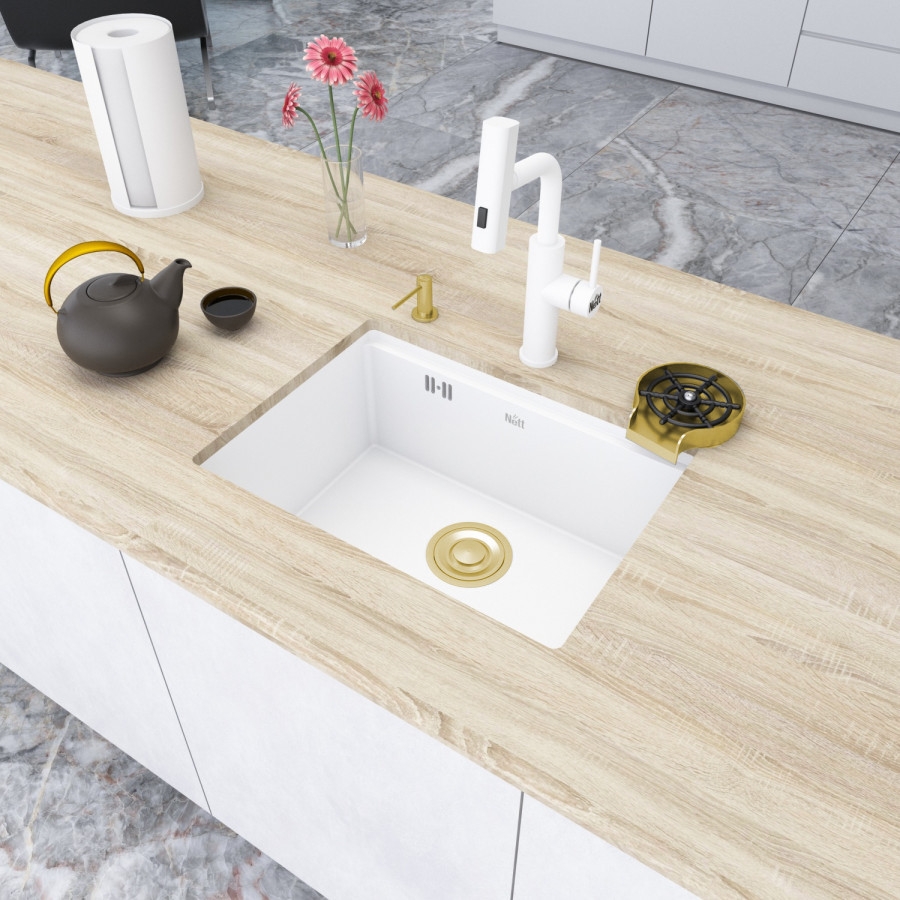 Кухонная мойка Nett NW-5742 (1.5 мм) цена 13791 грн - фотография 2