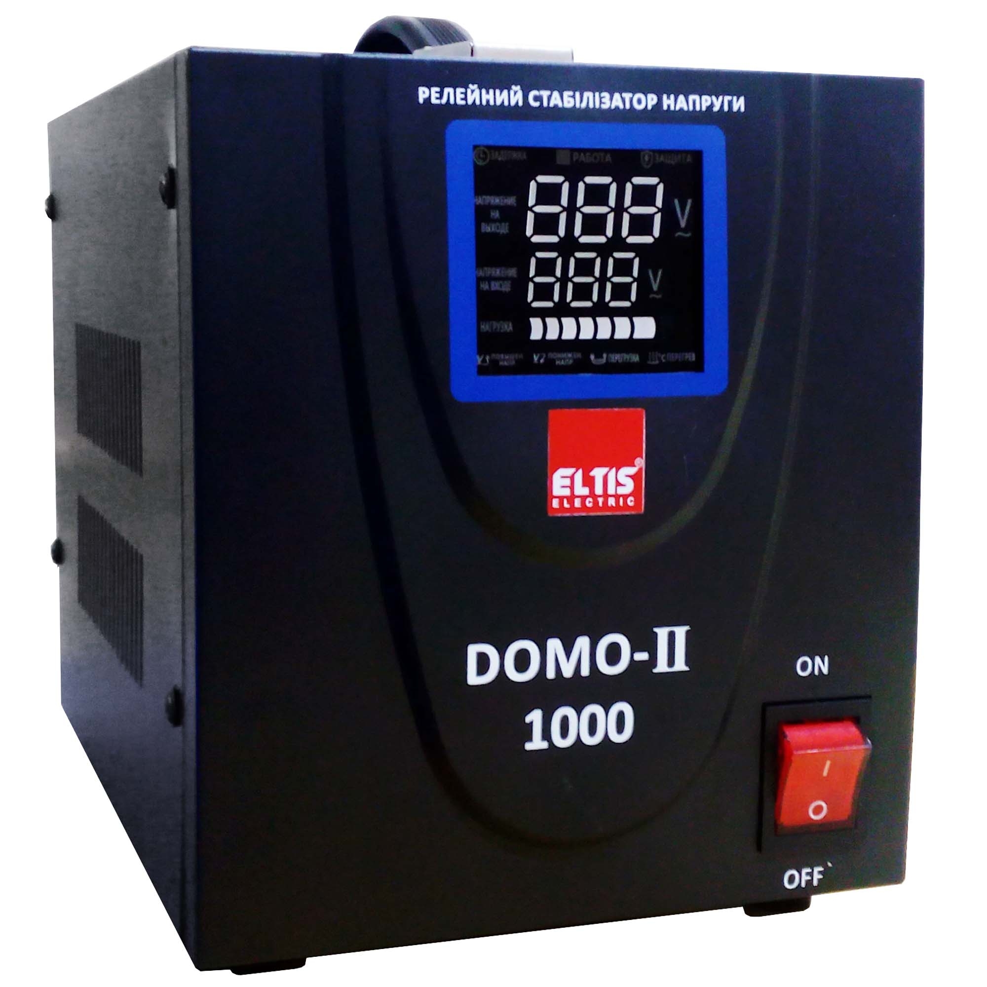 Стабілізатор для комп'ютера Eltis Electric DOMO-II-1000VA LED