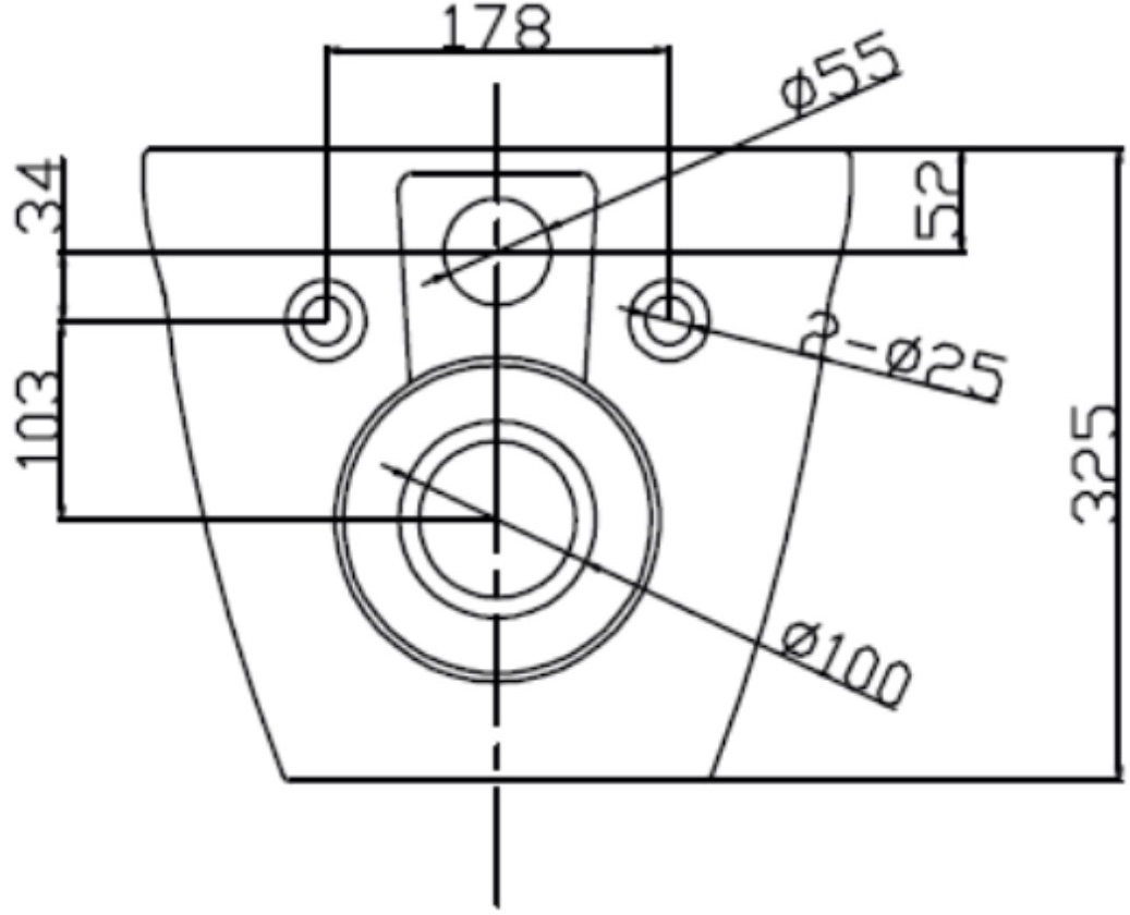 Ravak WC Concept Style UP RimOff (RKUM000008) Габаритні розміри
