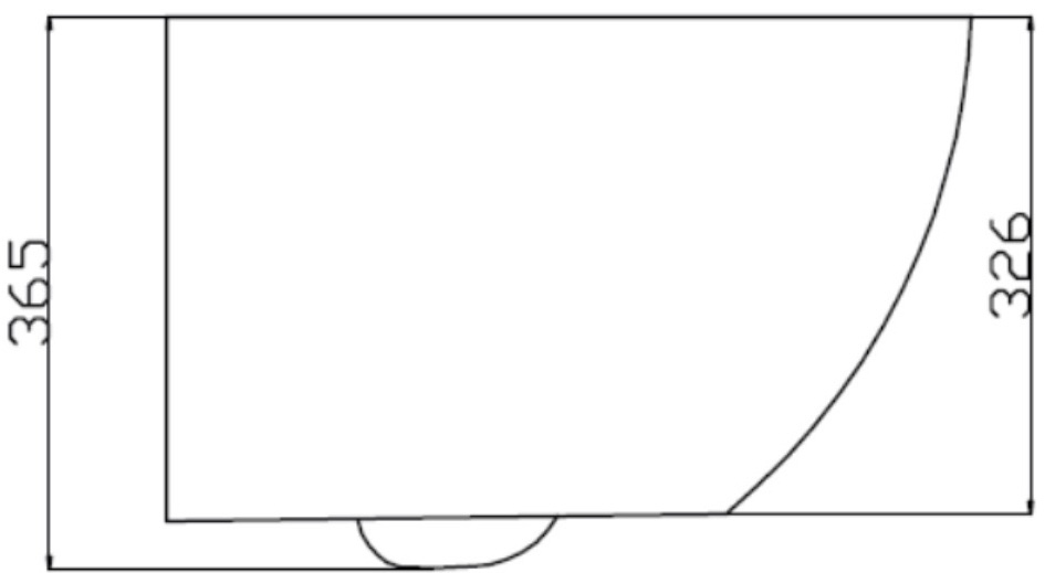 Ravak WC Concept Cube RimOff (RKUM000011) Габаритні розміри