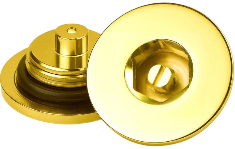 Воздухоотводчик для полотенцесушителей Navin 1/2", золото (25-412777-0032) цена 169 грн - фотография 2