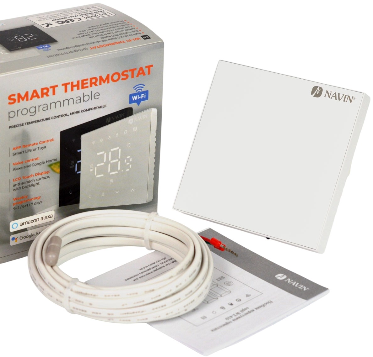 продаём Navin WT410 W-16A с Wi-Fi, белый (24-160273-8686) в Украине - фото 4