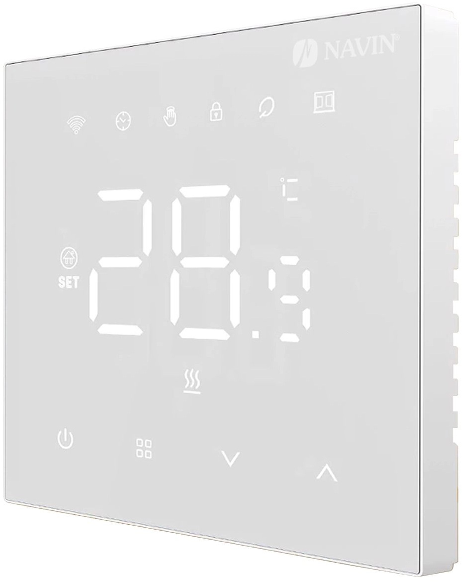 Терморегулятор Navin WT410 W-16A с Wi-Fi, белый (24-160273-8686)