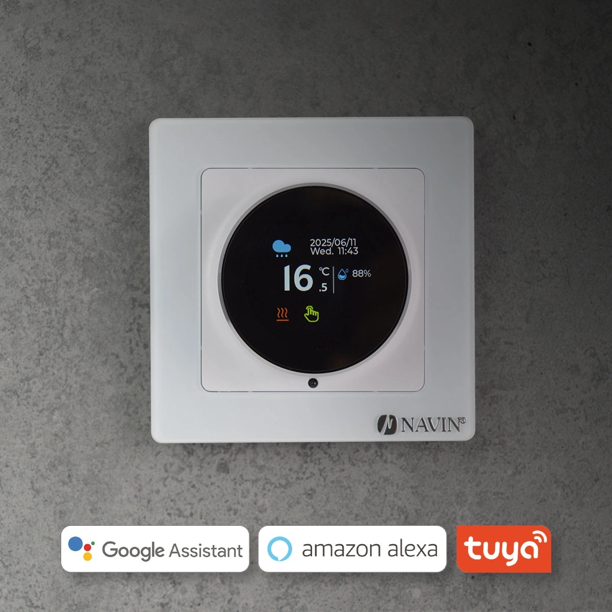 продаємо Navin EH20R-16A Wi-Fi Tuya, білий (24-160075-0331) в Україні - фото 4