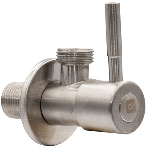 Кран кутовий FADO New 1/2"x1/2" (KZS91)